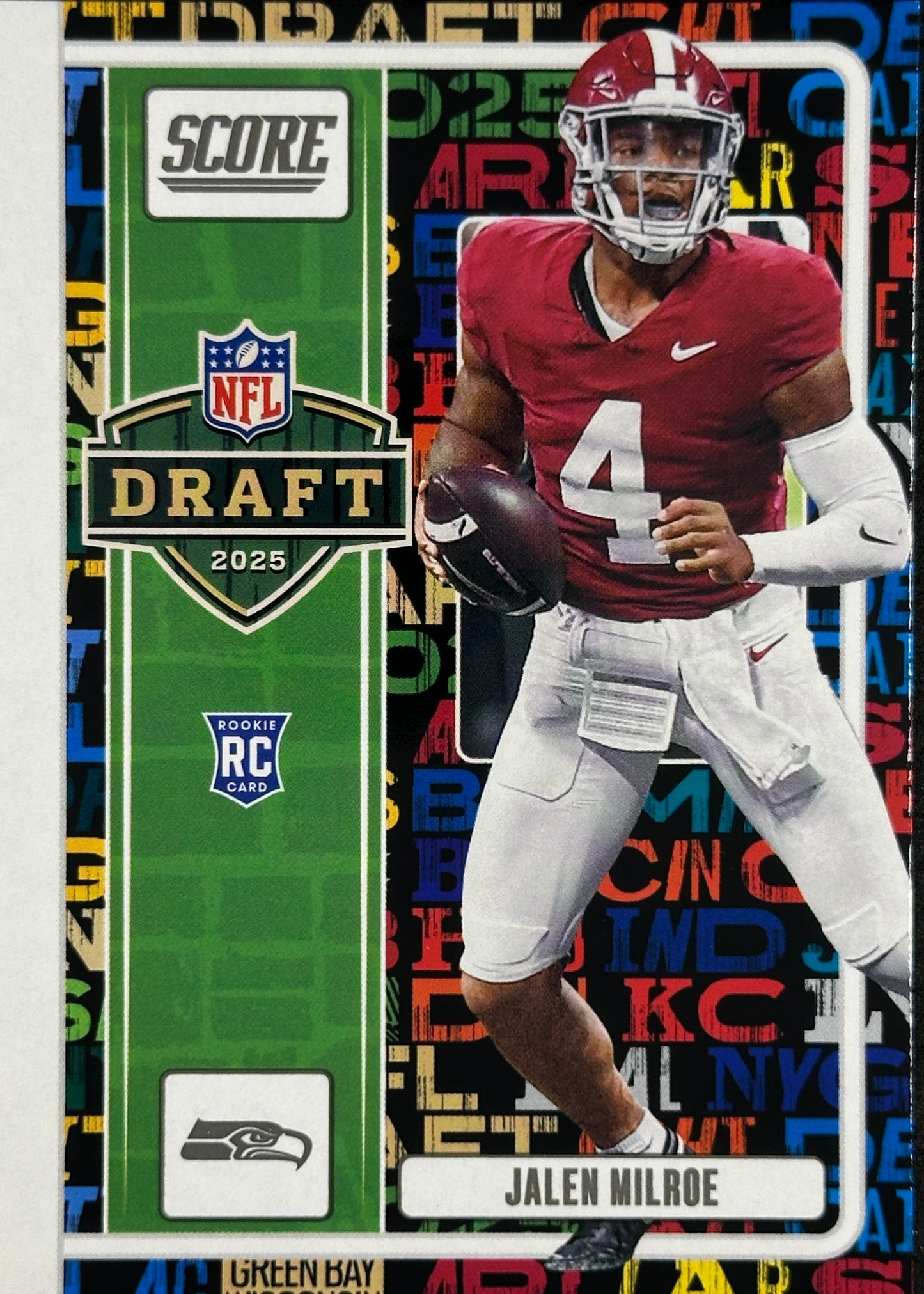 Jalen Milroe Draft Score Rookie Seahawks