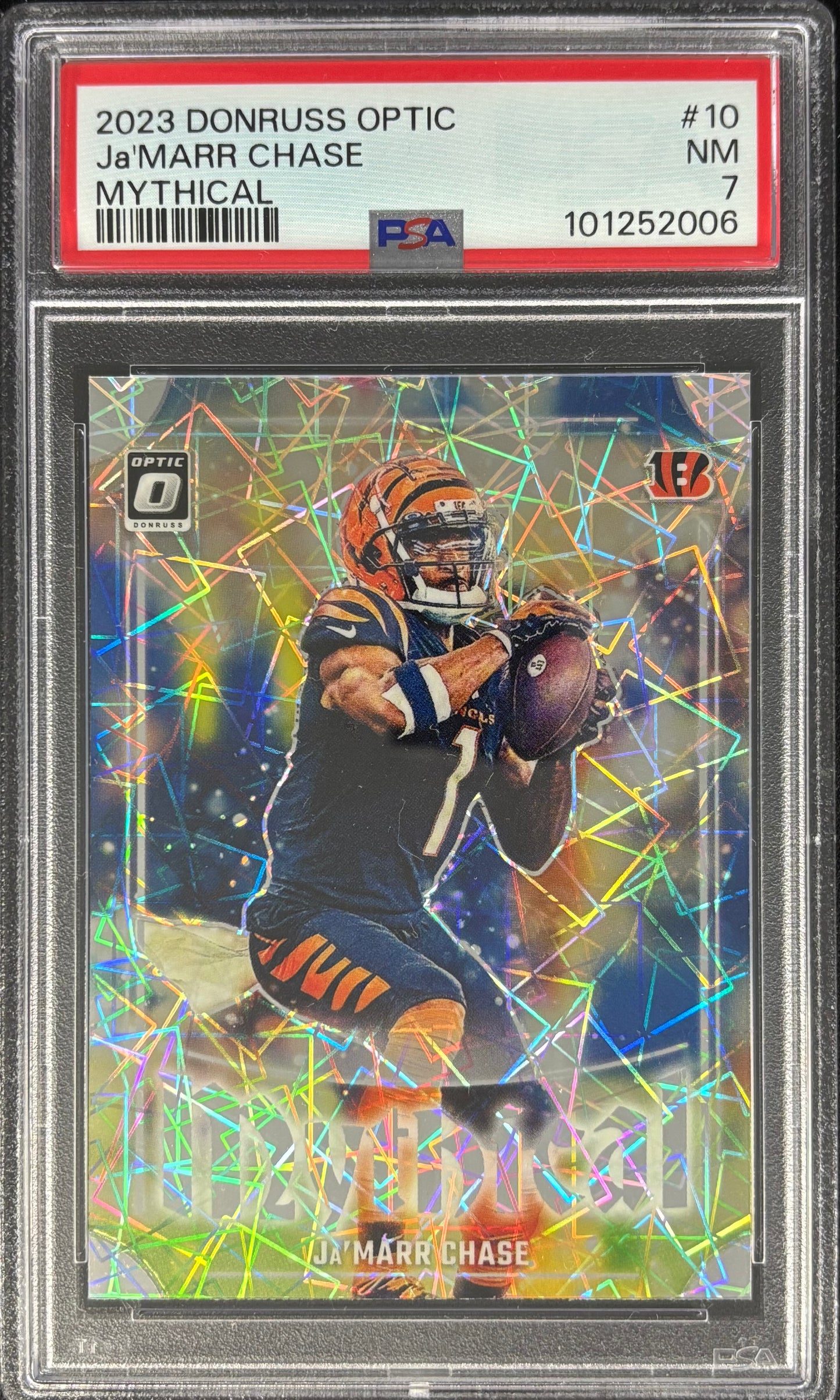 Ja’marr Chase Optic Mythical PSA 7 Bengals