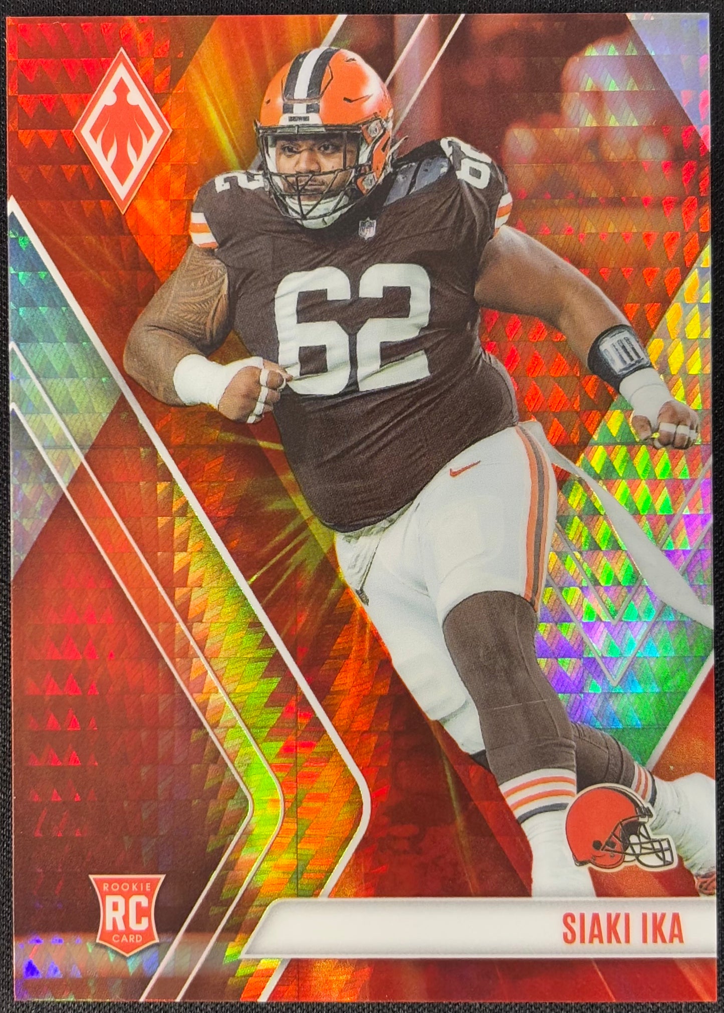 Siaki Ika Phoenix Fire Burst /340 Rookie Browns