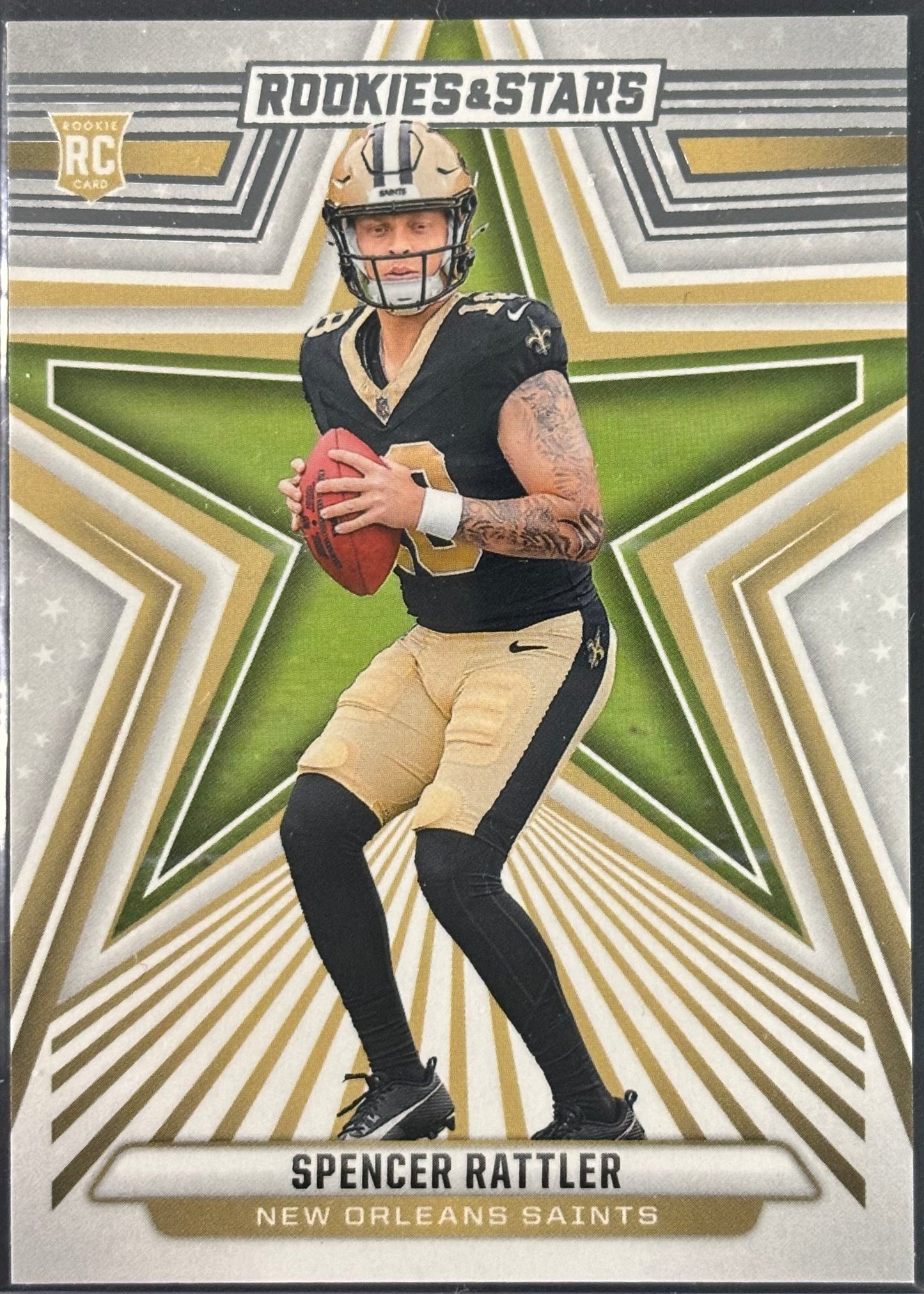 Spencer Rattle Rookies & Stars Saints