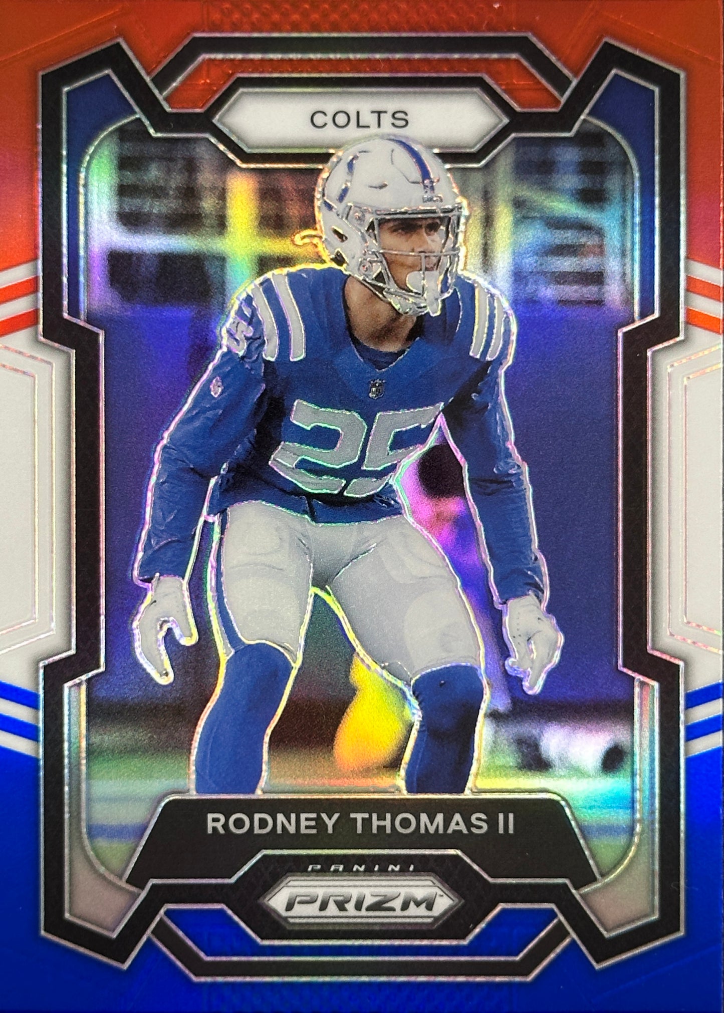 Rodney Thomas II Red White Blue Prizm Colts