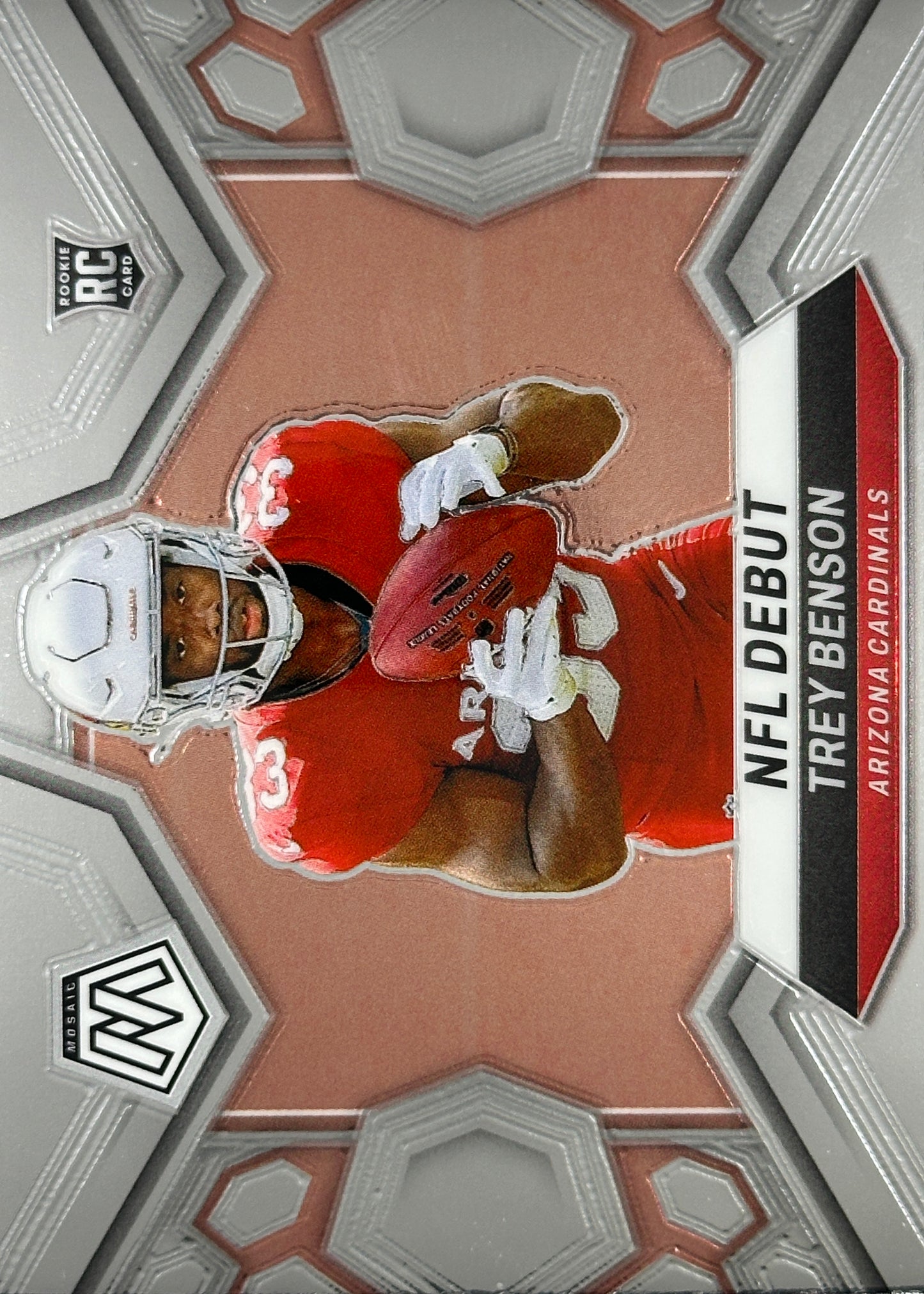 Trey Benson Mosaic NFL Debut Cardinals