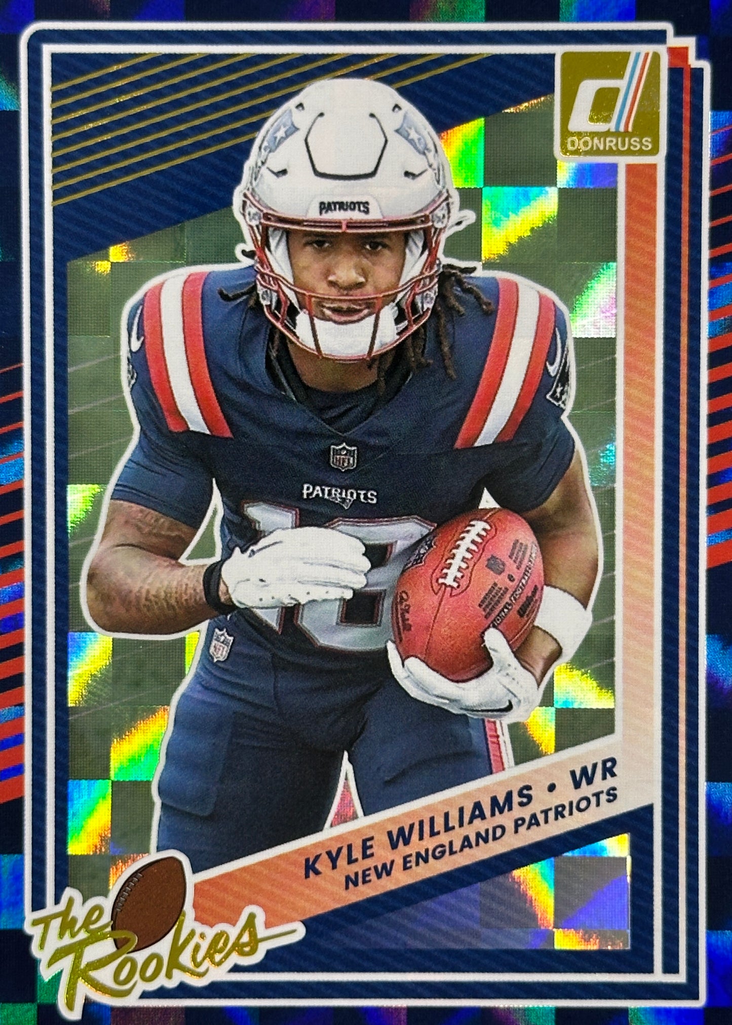 Kyle Williams The Rookies Donruss Patriots Sports Card