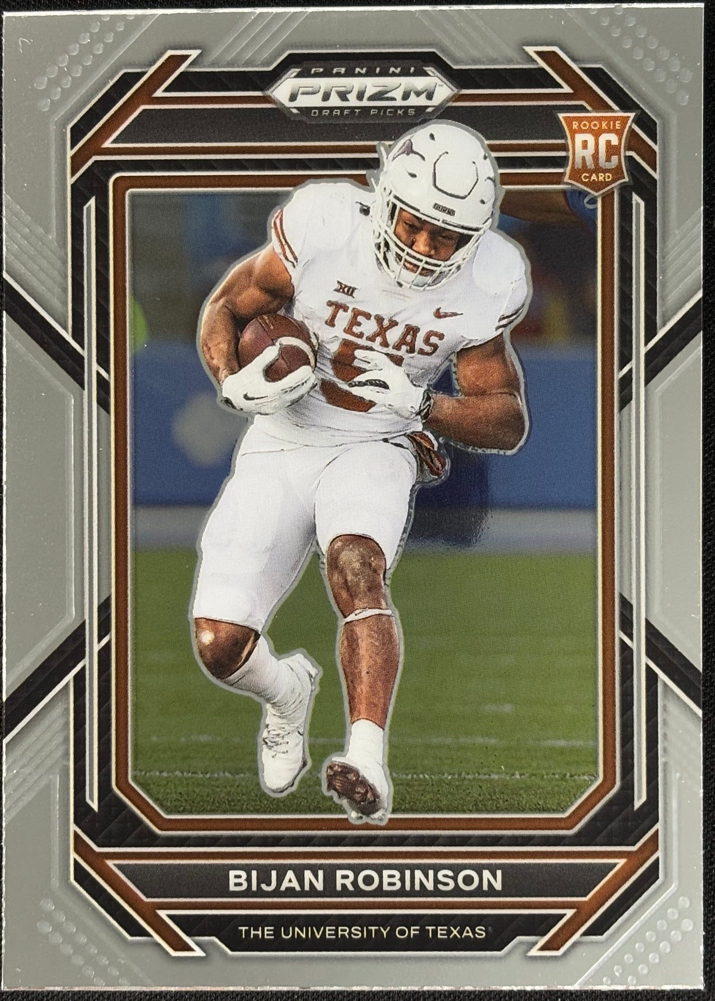 Bijan Robinson Prizm Draft Rookie Falcons Sports Card