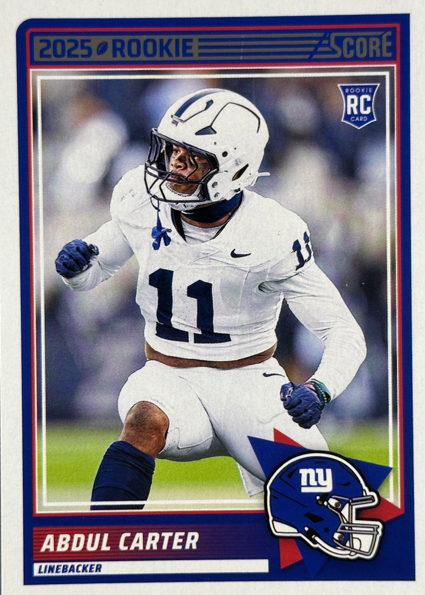 Abdul Carter Score Rookie Giants