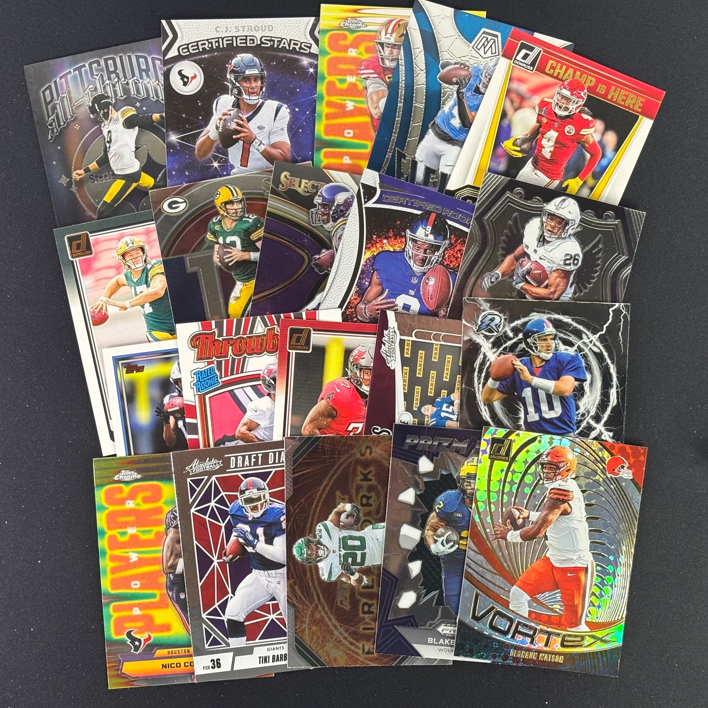 20x Insert Football Card Value Lot #2