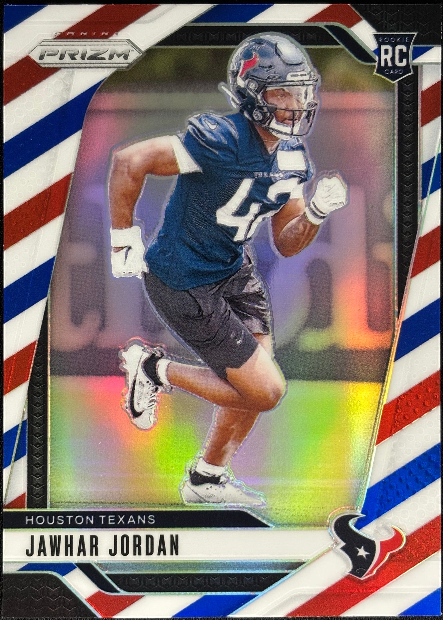 Jawhar Jordan Prizm Red White Blue Rookie Texans