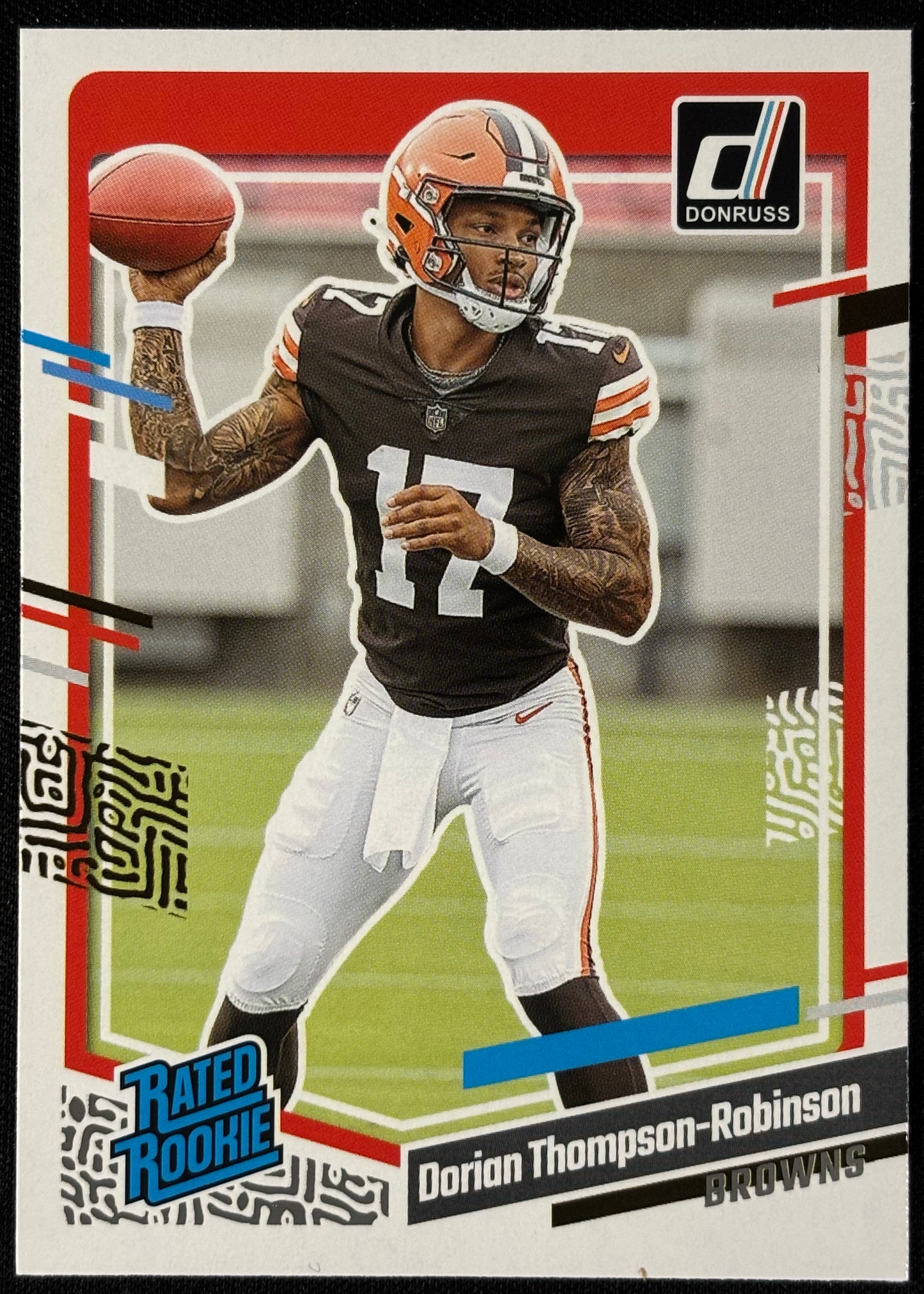 Dorian Thompson-Robinson Donruss Rated Rookie Browns