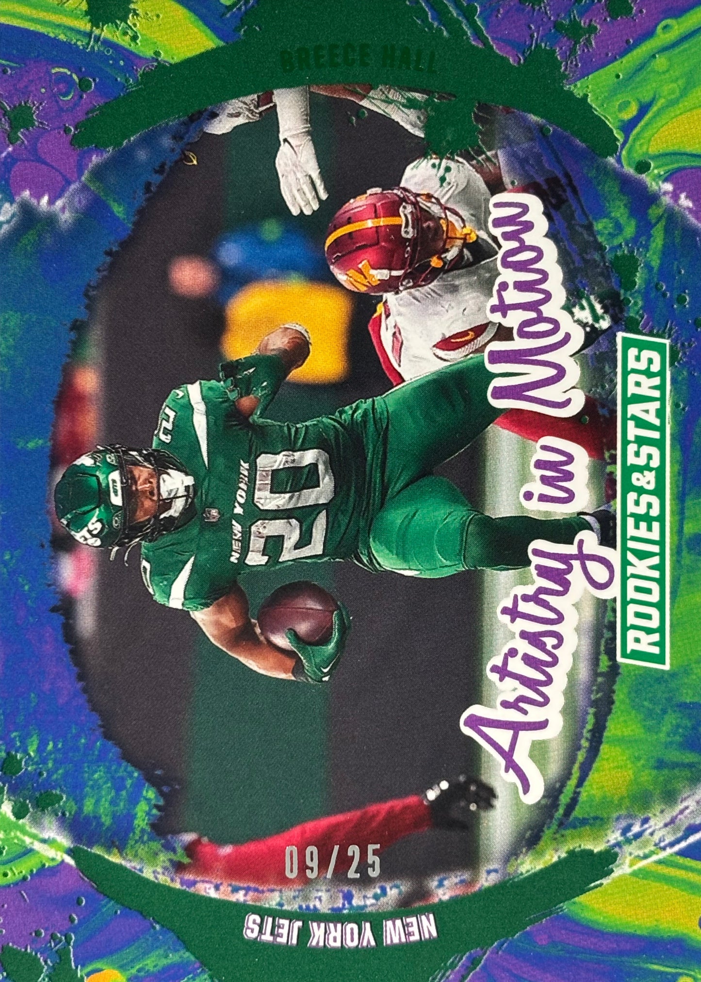 Breece Hall Artistry in Motion /25 Jets