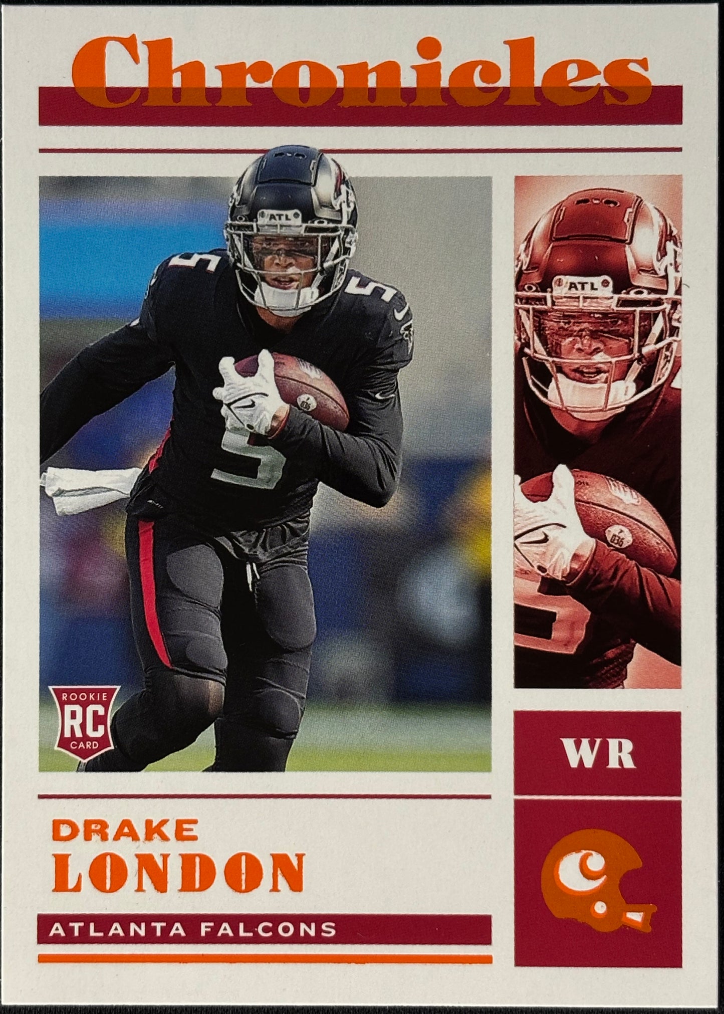 Drake London Chronicles Orange Rookie Falcons