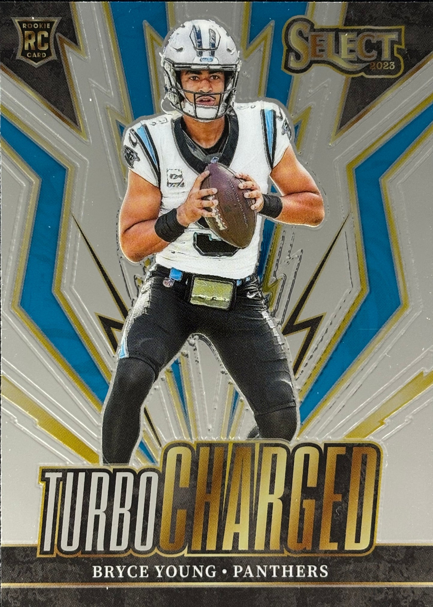 Bryce Young Select TurboCharged Rookie Sports Card