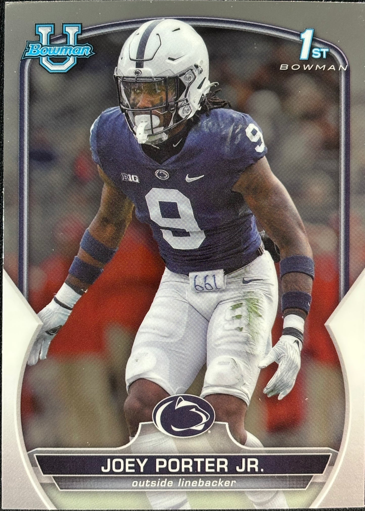 Joey Porter Jr. Bowman U Chrome 1st Steelers