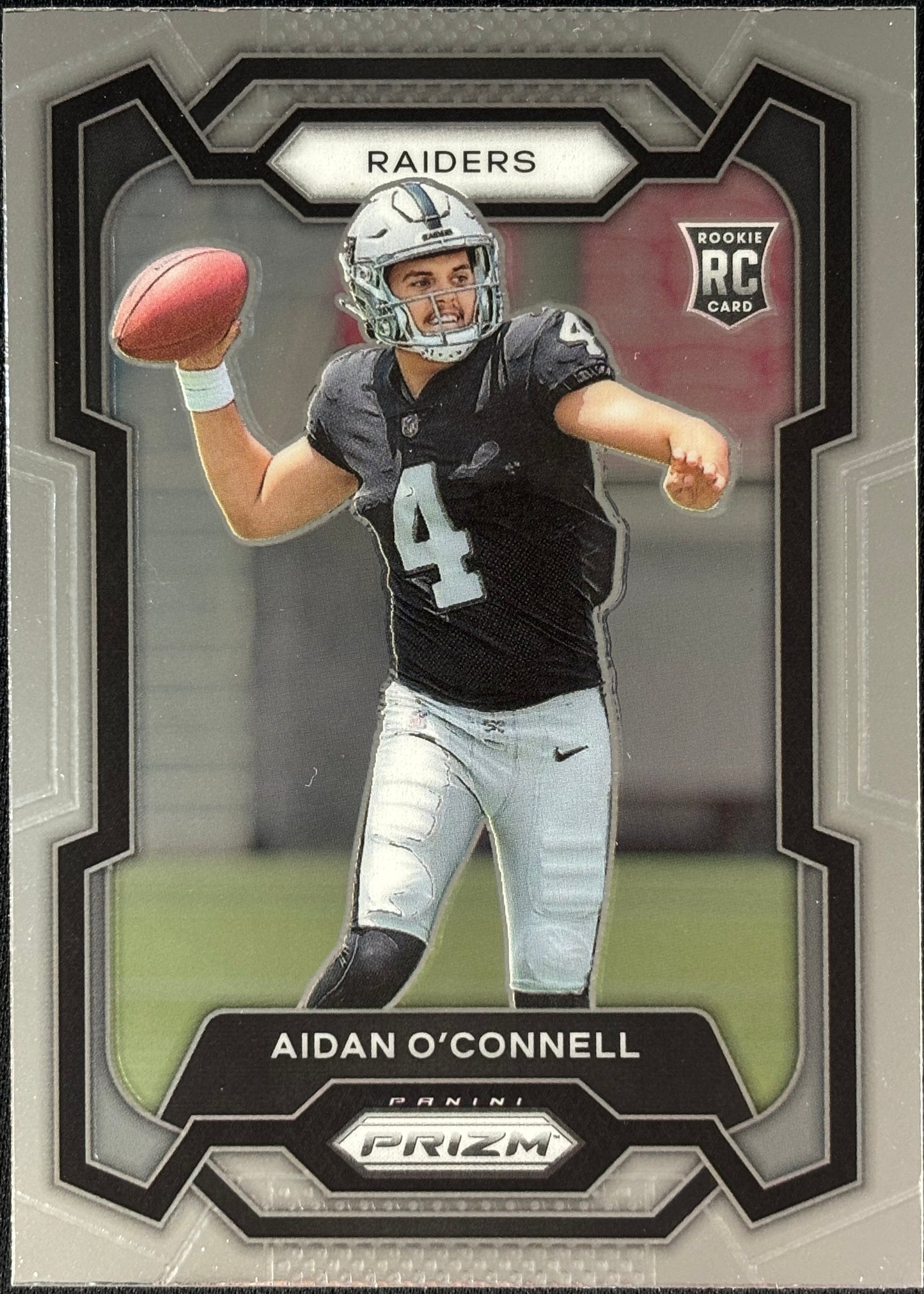 Aidan O’Connell Prizm Rookie Raiders