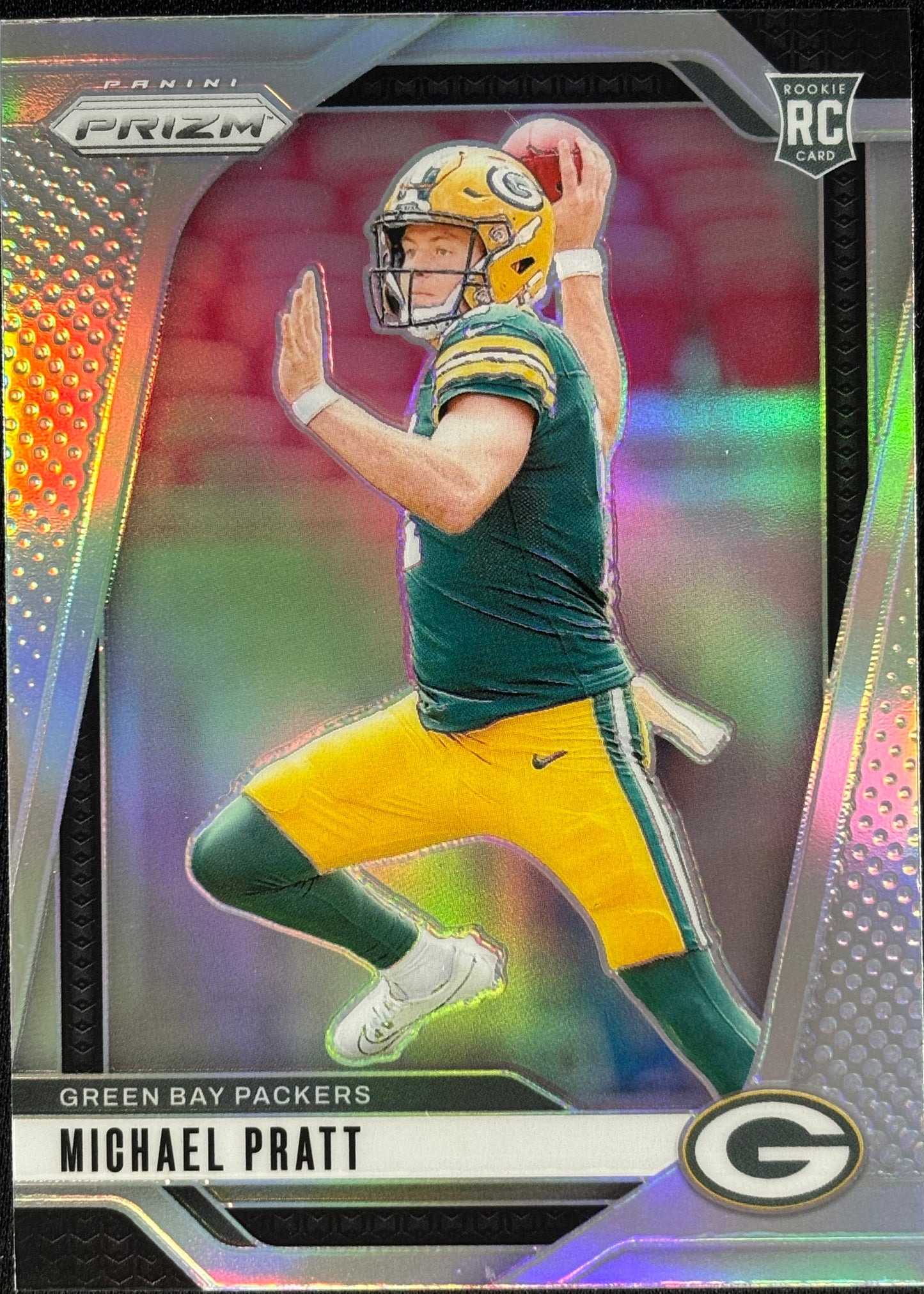 Michael Pratt Prizm Silver Rookie Packers