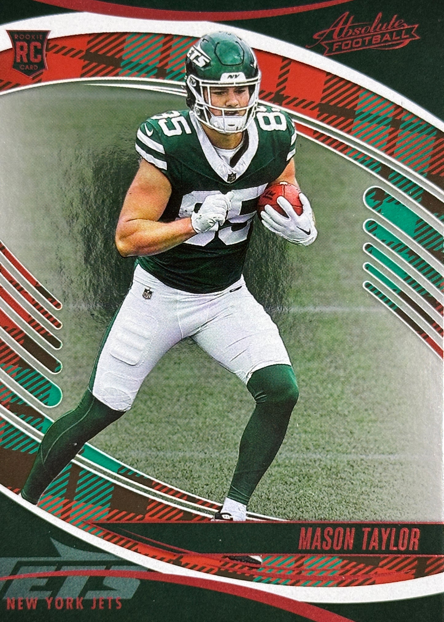 Mason Taylor Holiday Absolute Rookie Jets Sports Card