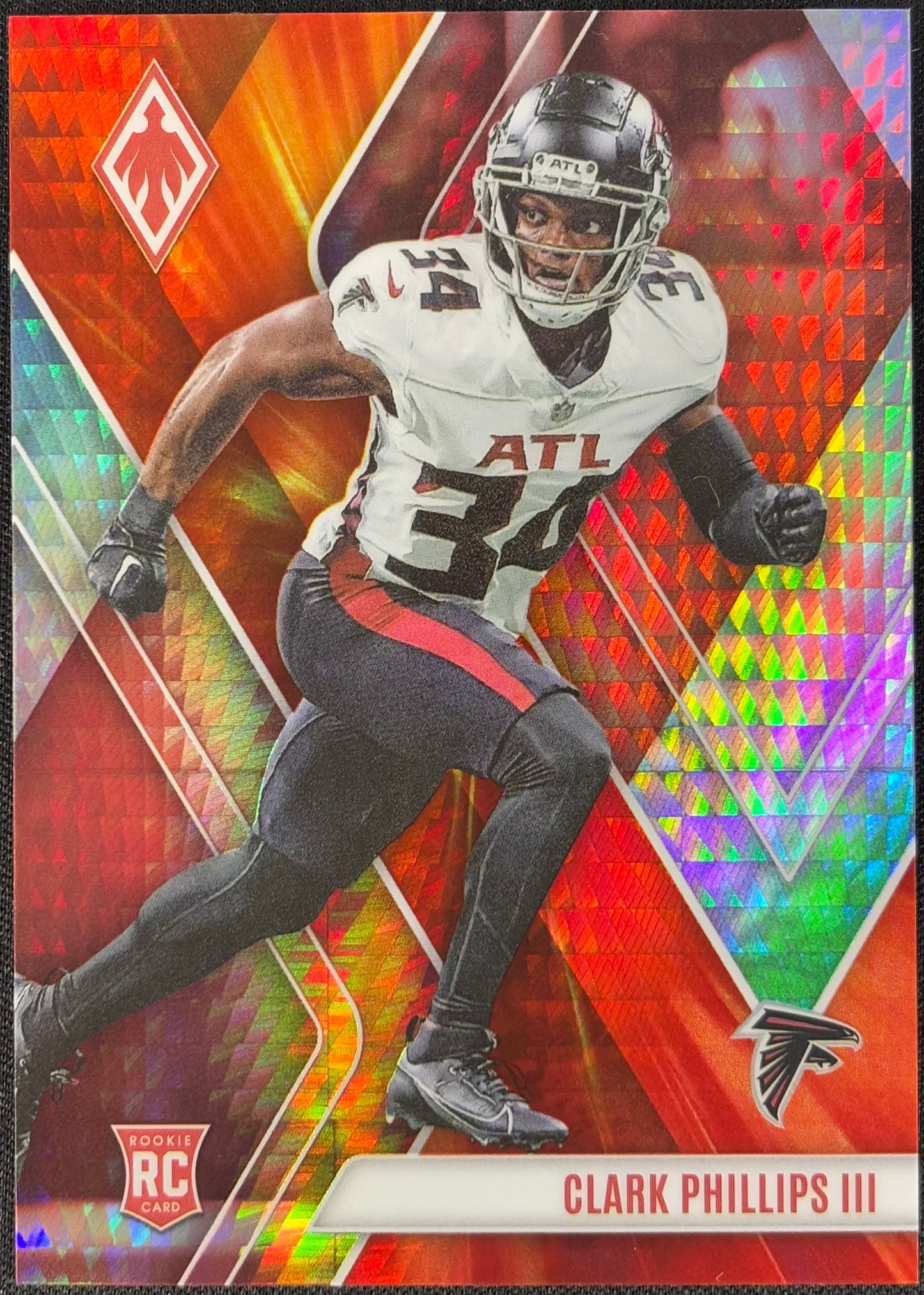 Clark Phillips III Phoenix Fire Burst /340 Rookie Falcons