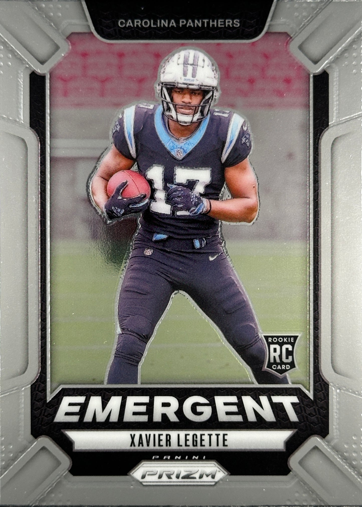 Xavier Legette Emergent Prizm Rookie Panthers