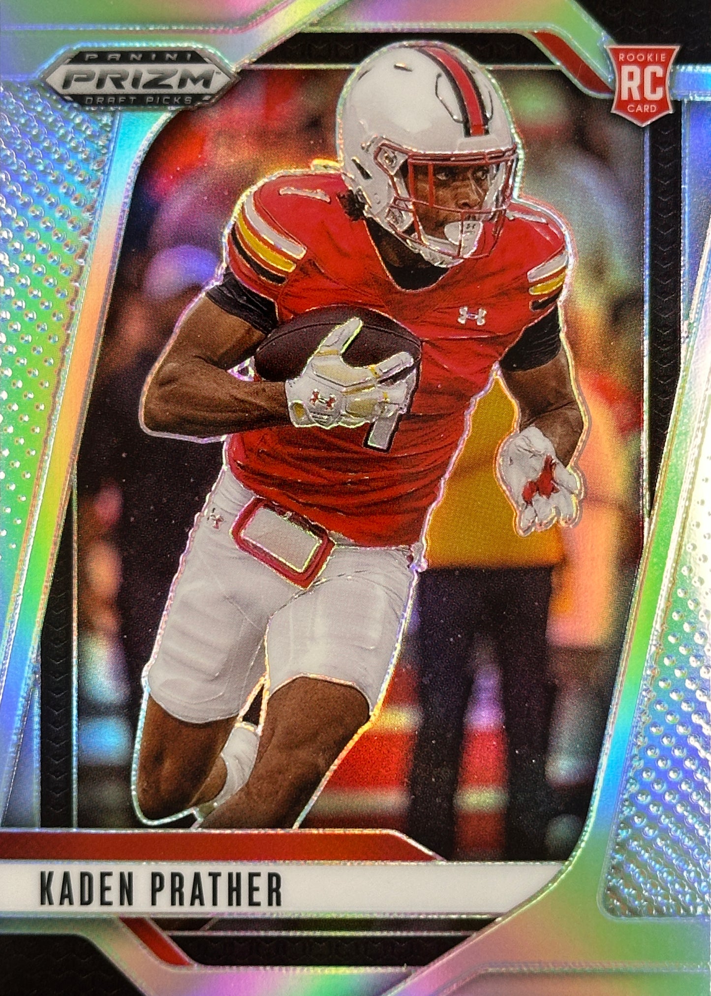 Kaden Prather Silver Prizm Draft Picks Rookie Bills