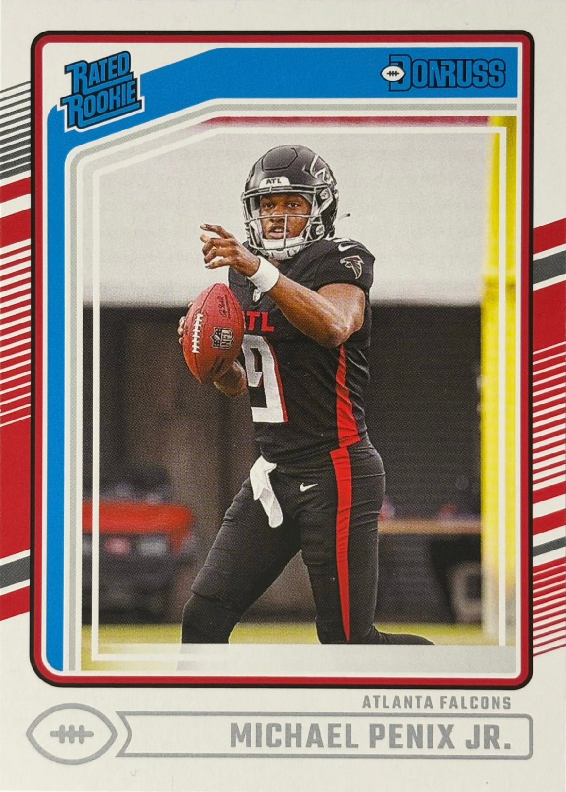 Michael Penix Jr. Donruss Rated Rookie Falcons