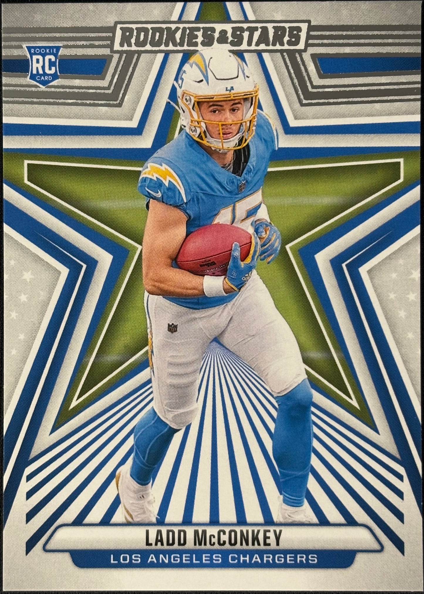 Ladd McConkey Rookies & Stars Rookie Chargers Sports Card
