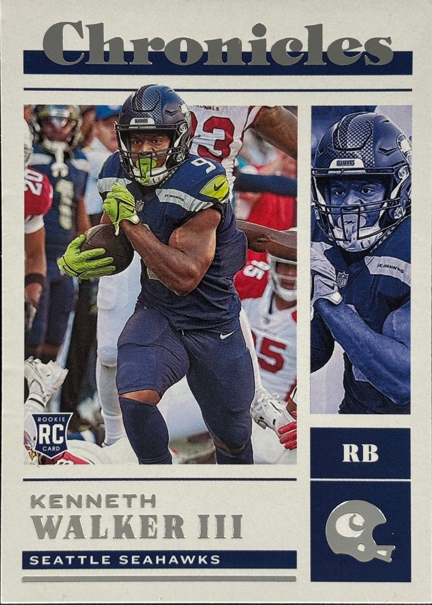 Kenneth Walker II Chronicles Rookie Seahawks Sports Card