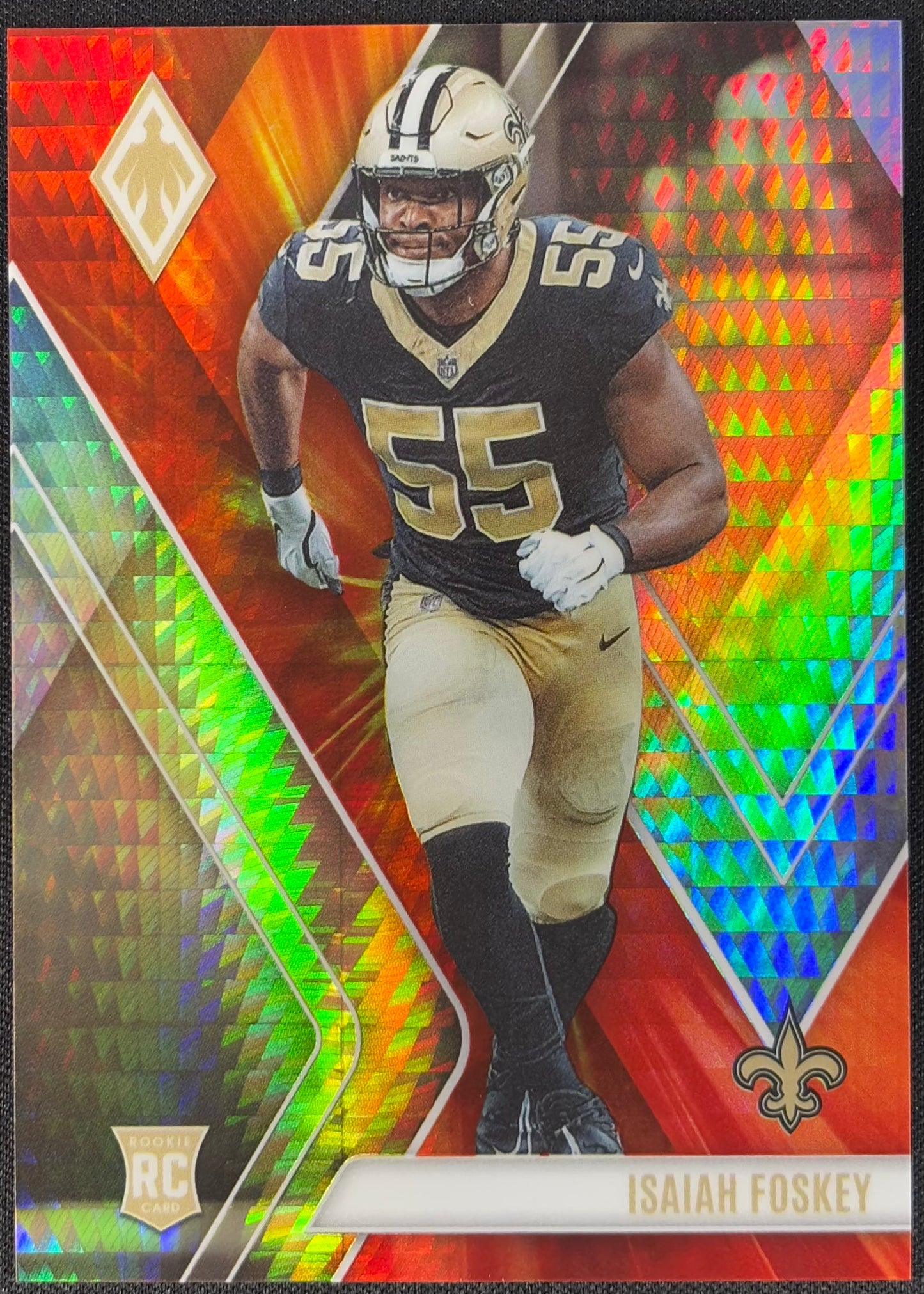 Isaiah Foskey Phoenix Fire Burst /340 Rookie Saints