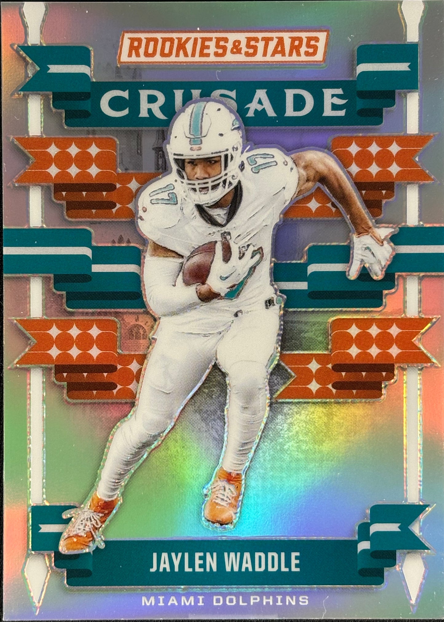 Jaylen Waddle Crusade Silver Dolphins