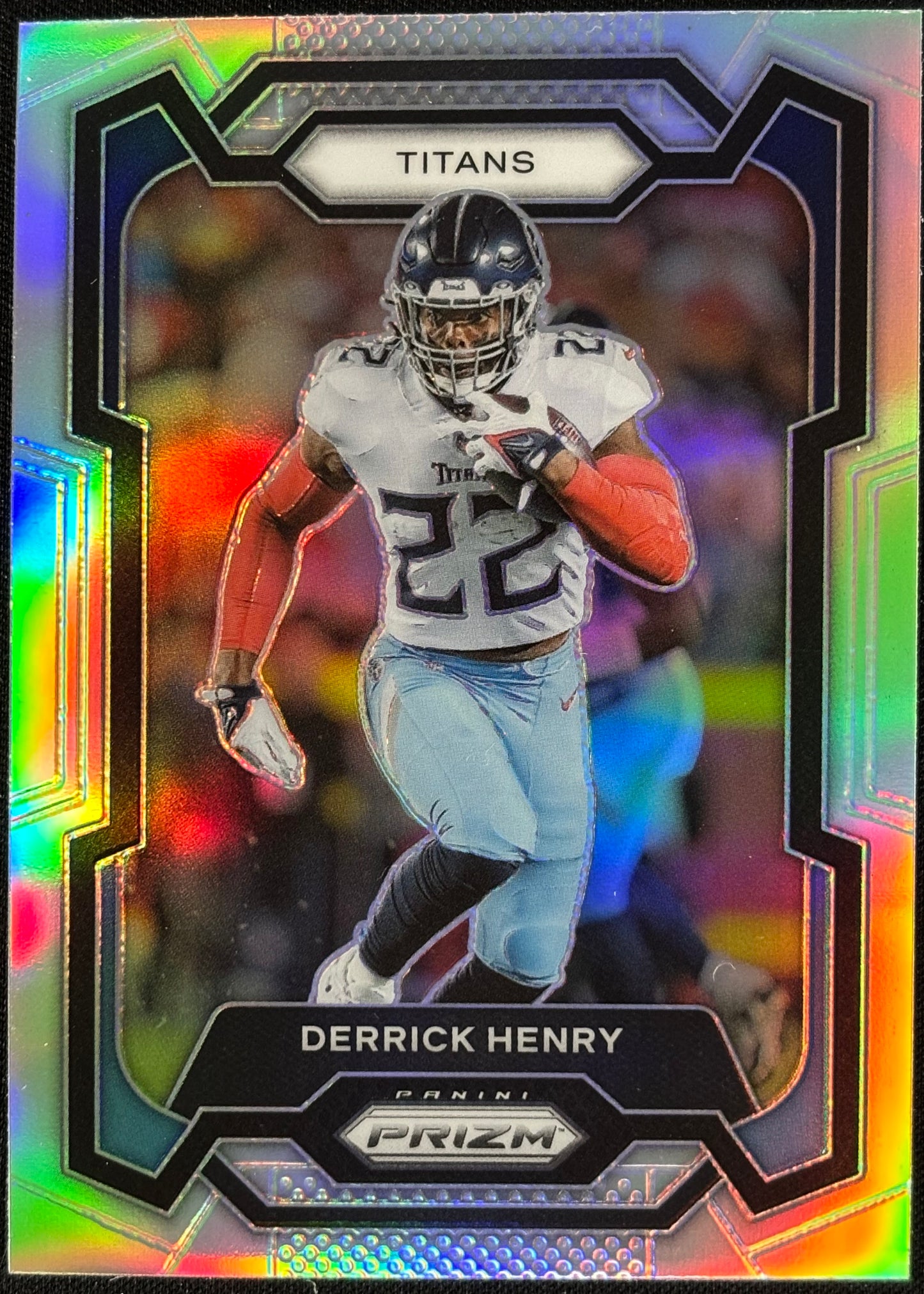 Derrick Henry 2023 Prizm Silver Titans Ravens Sports Card