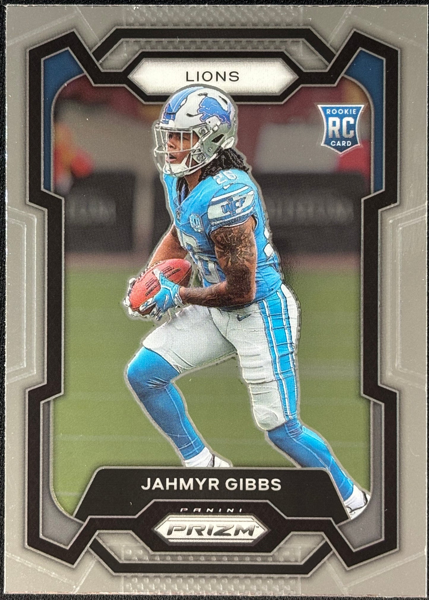 Jahmyr Gibbs Prizm Rookie Lions