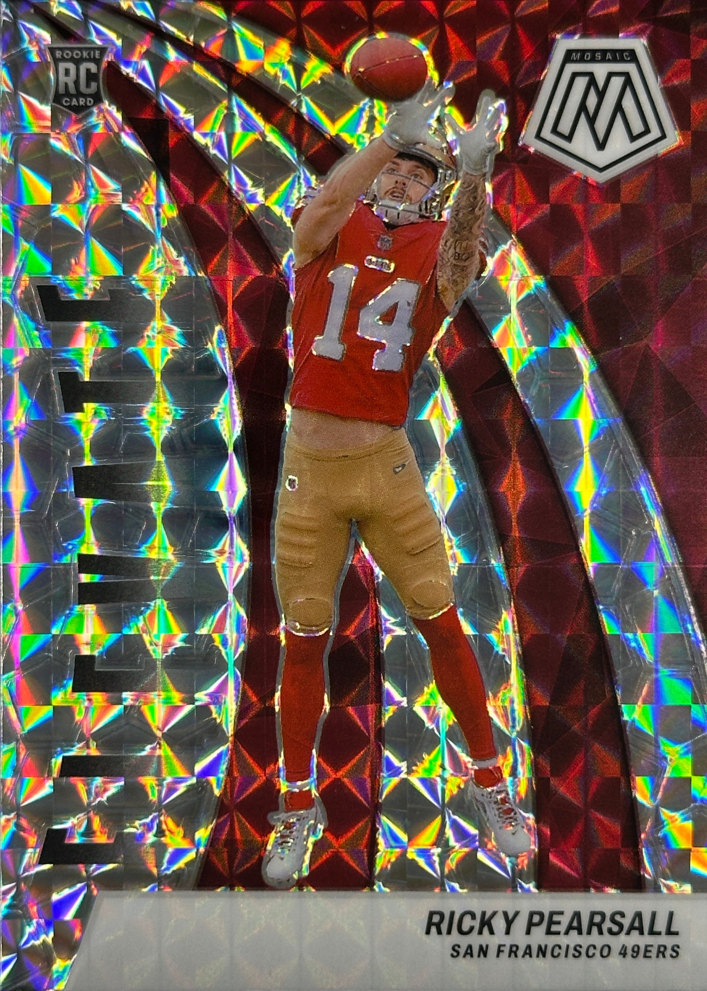 Ricky Pearsall Elevate Mosaic Rookie 49ers
