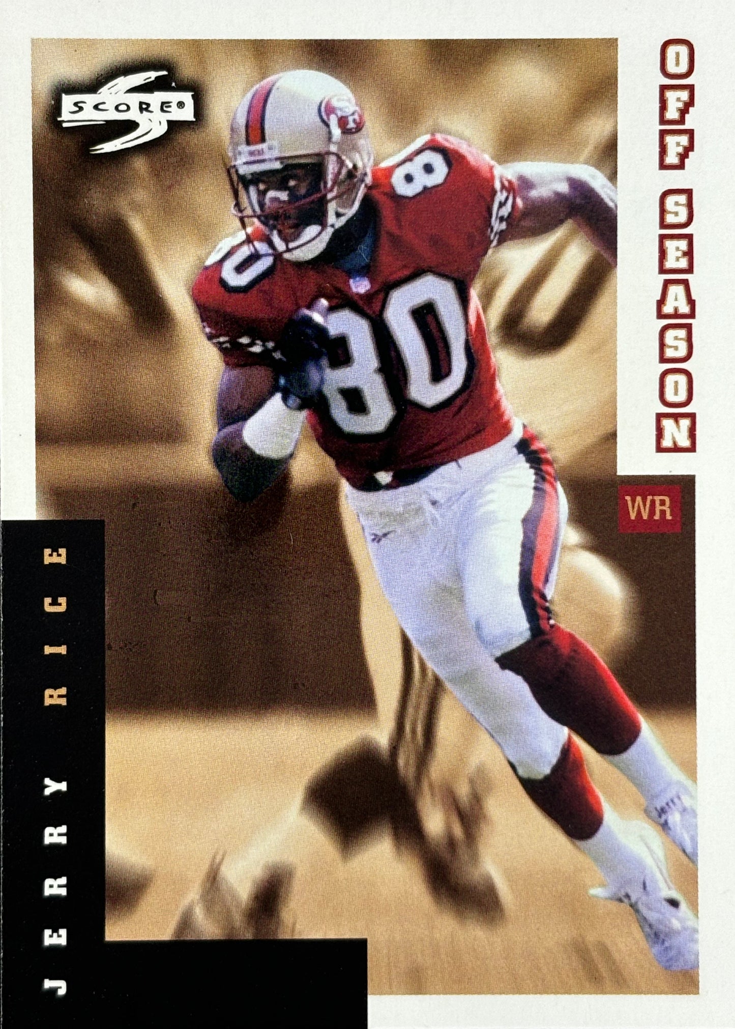 Jerry Rice Score Off Season 1998 49ers
