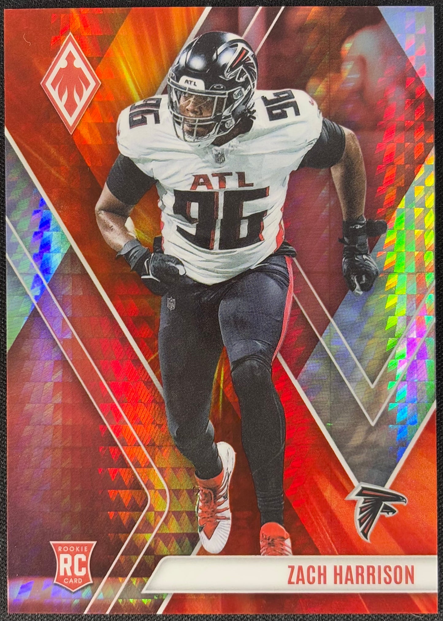 Zach Harrison Phoenix Fire Burst /340 Rookie Falcons