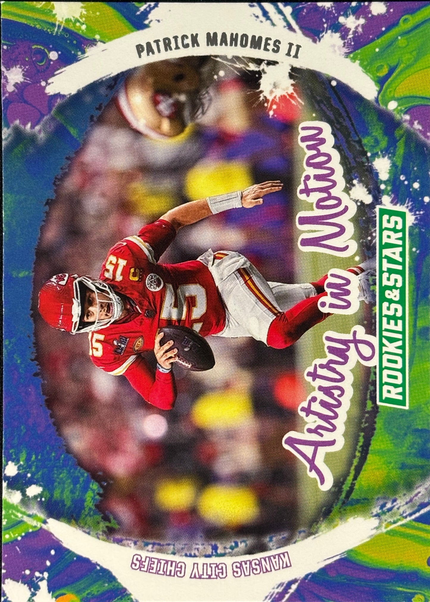 Patrick Mahomes Artistry in Motion Chiefs