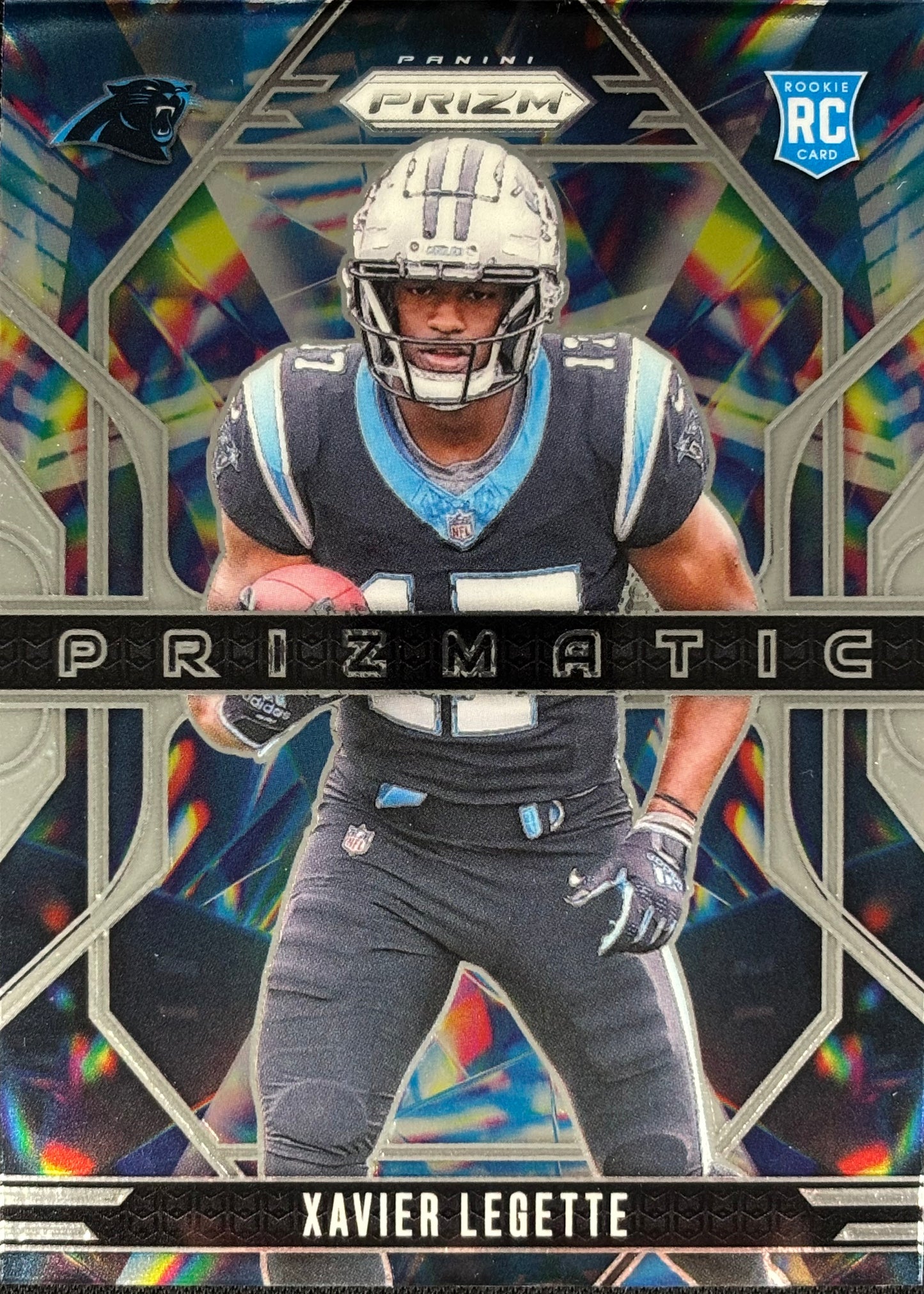 Xavier Legette Prizmatic Rookie Panthers