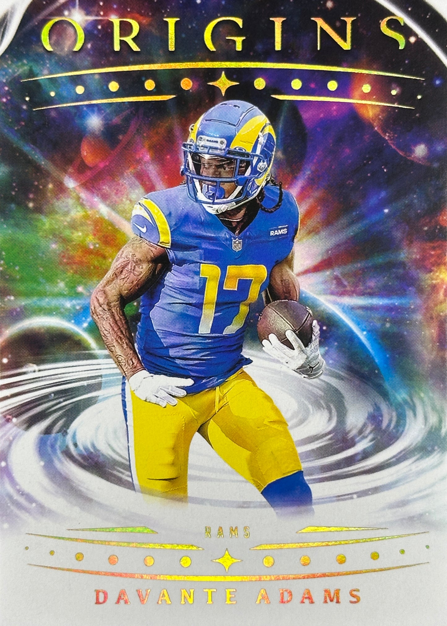 Davante Adams Origins Rams Sports Card