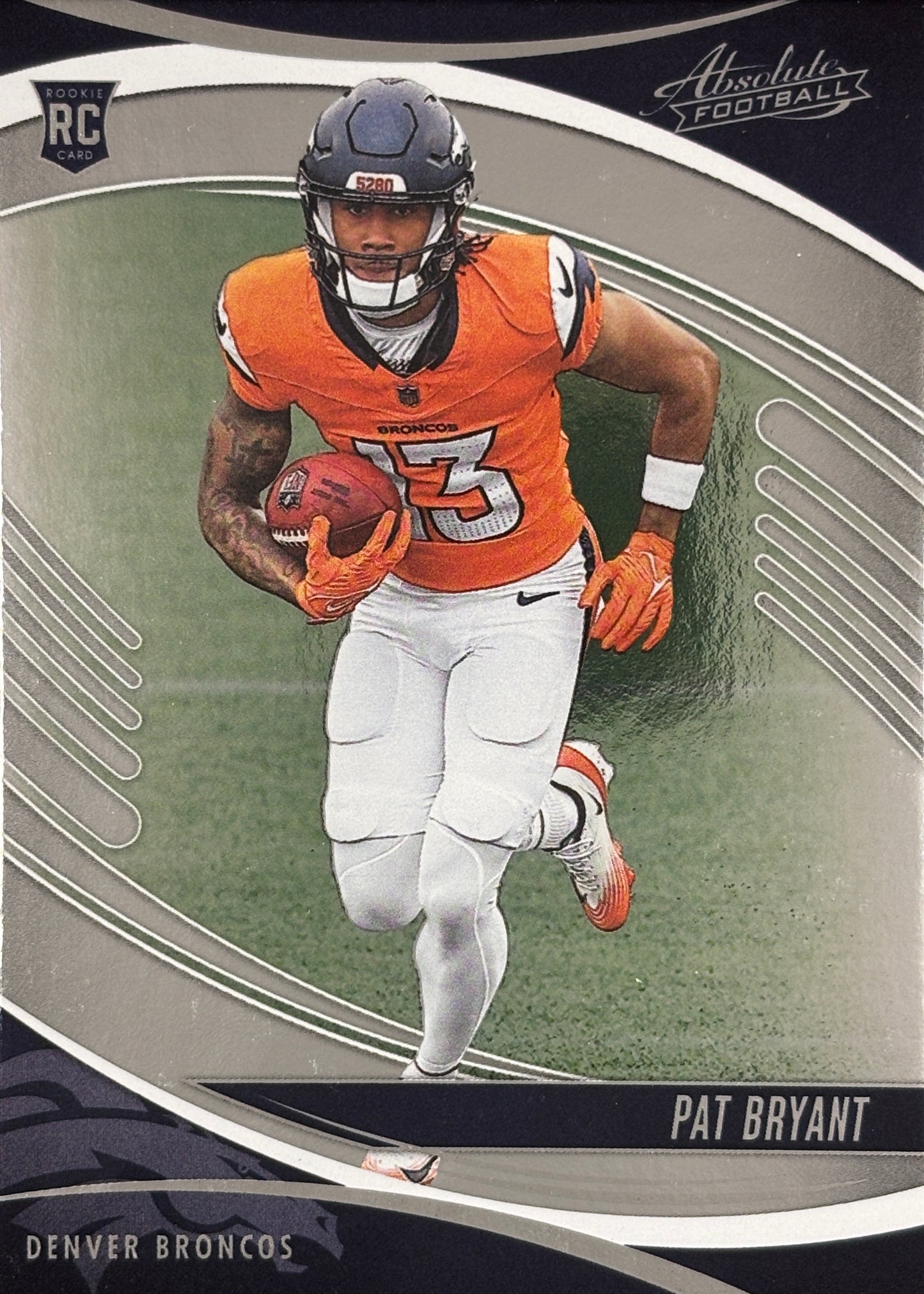 Pat Bryant Absolute Rookie Broncos Sports Card