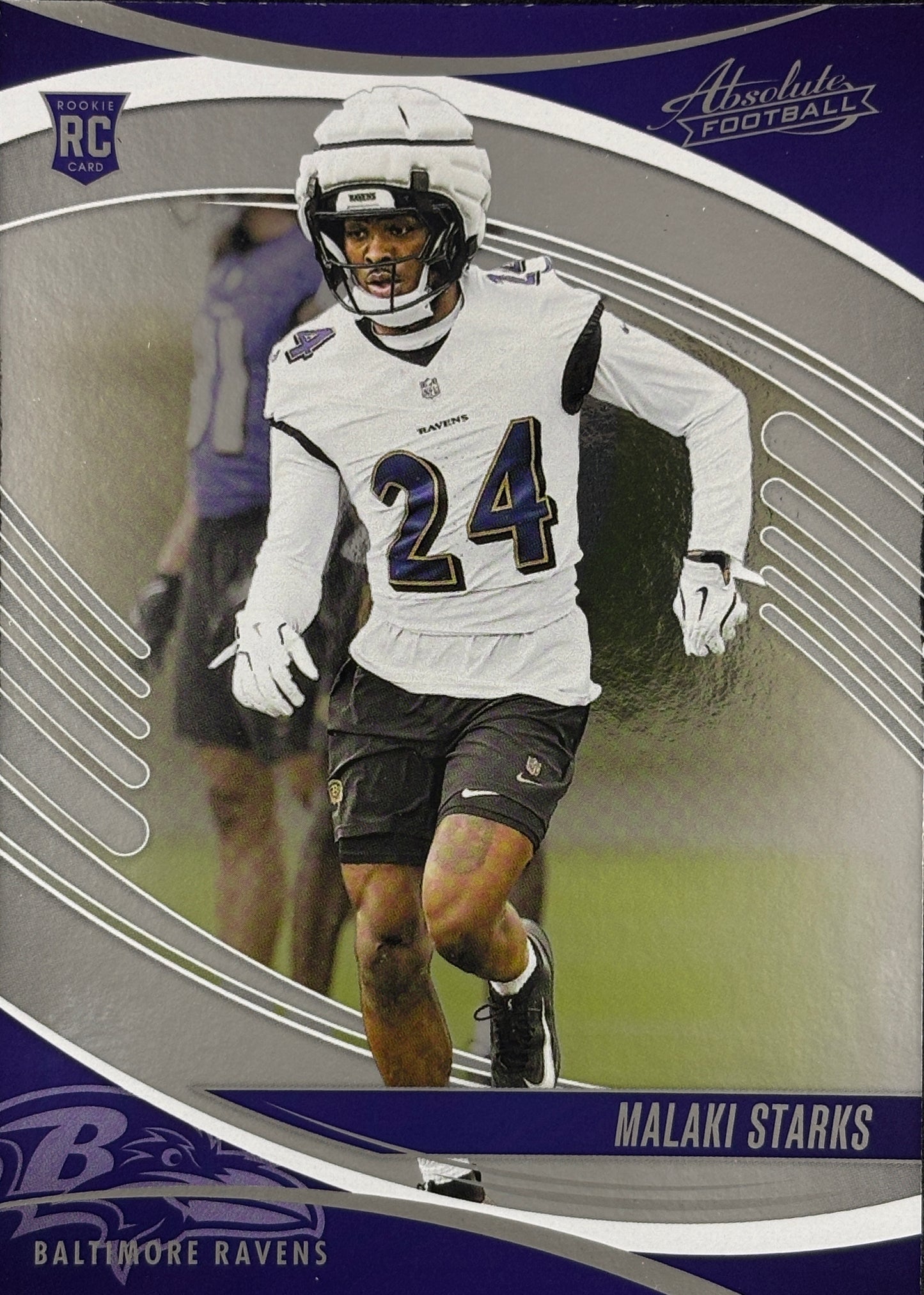 Malaki Starks Absolute Rookie Ravens Sports Card