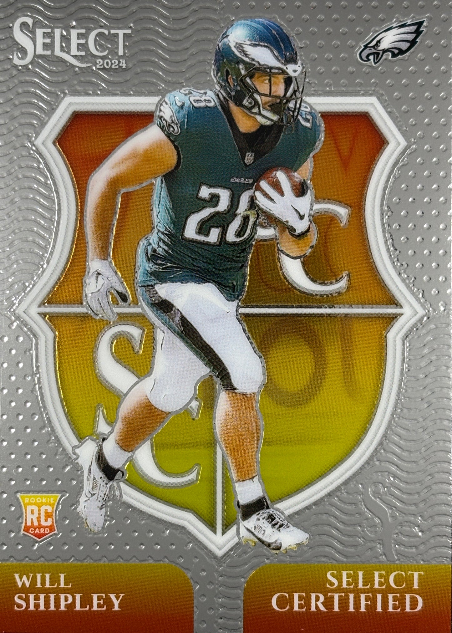 Will Shipley Select Certified Rookie Eagles