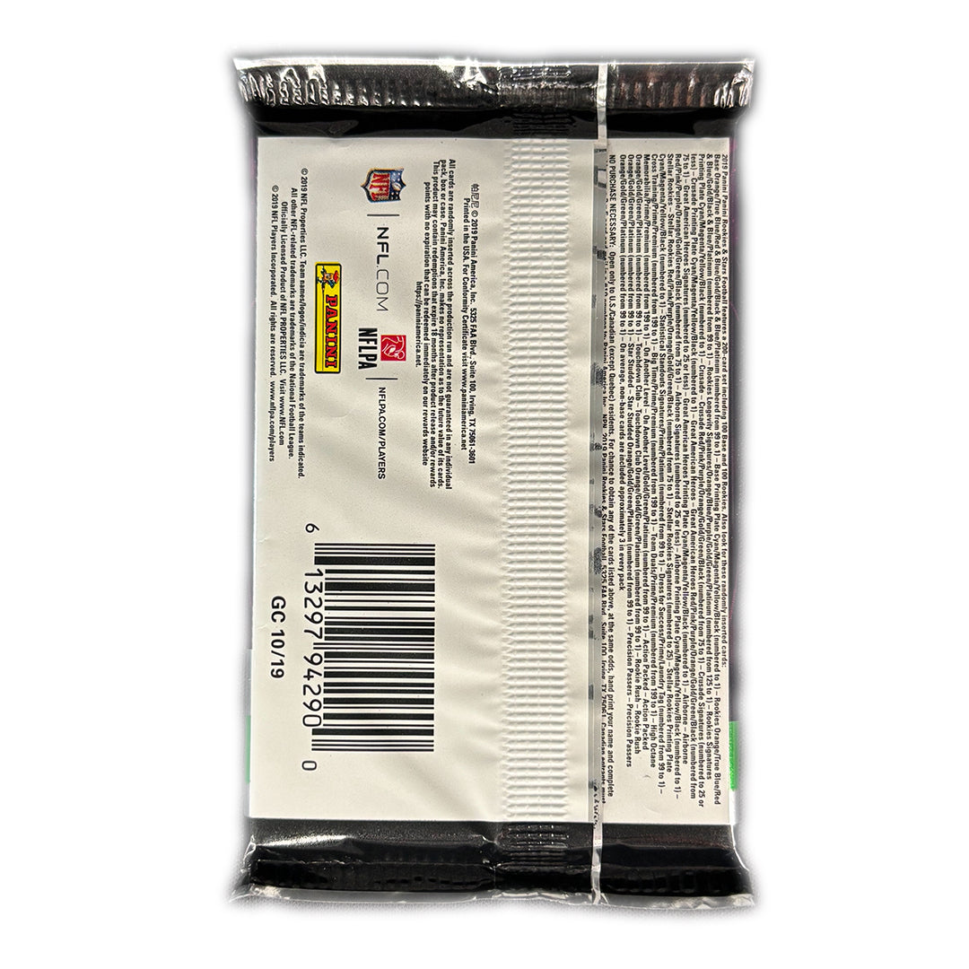 2019 Panini Rookies & Stars Football Hobby Pack