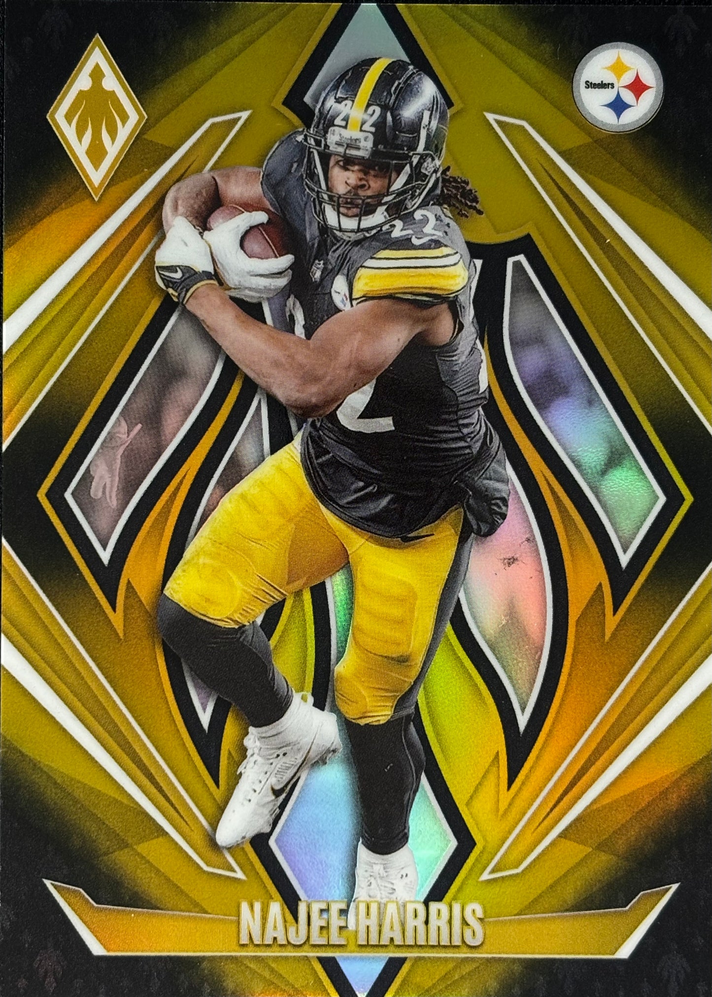 Najee Harris Phoenix Yellow Fade /125 Steelers