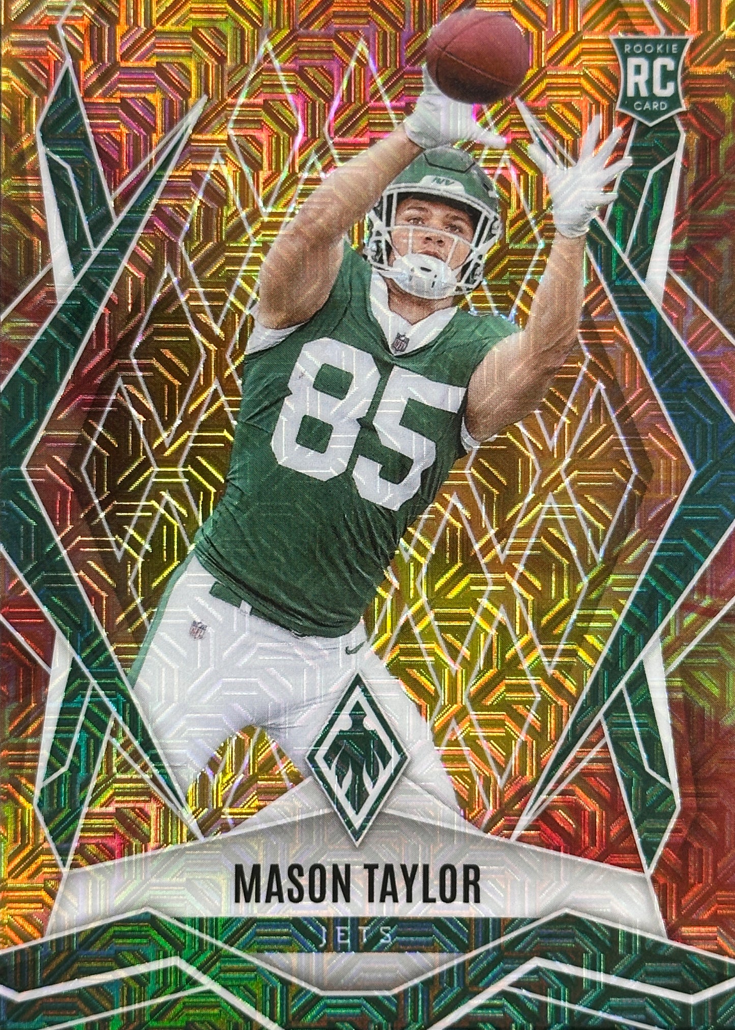 Mason Taylor Phoenix Fire Burst /350 Rookie New York Jets
