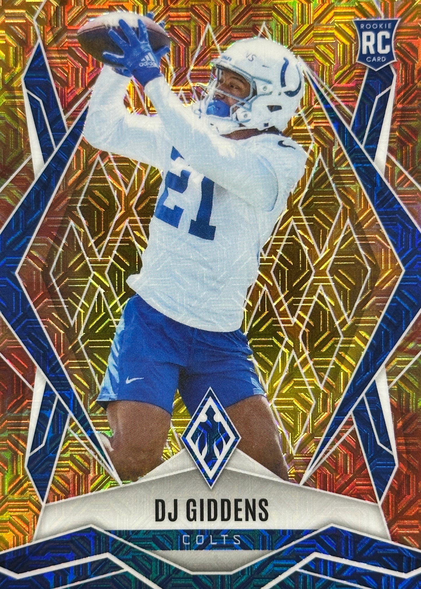 DJ Giddens Phoenix Fire Burst /350 Rookie Indianapolis Colts