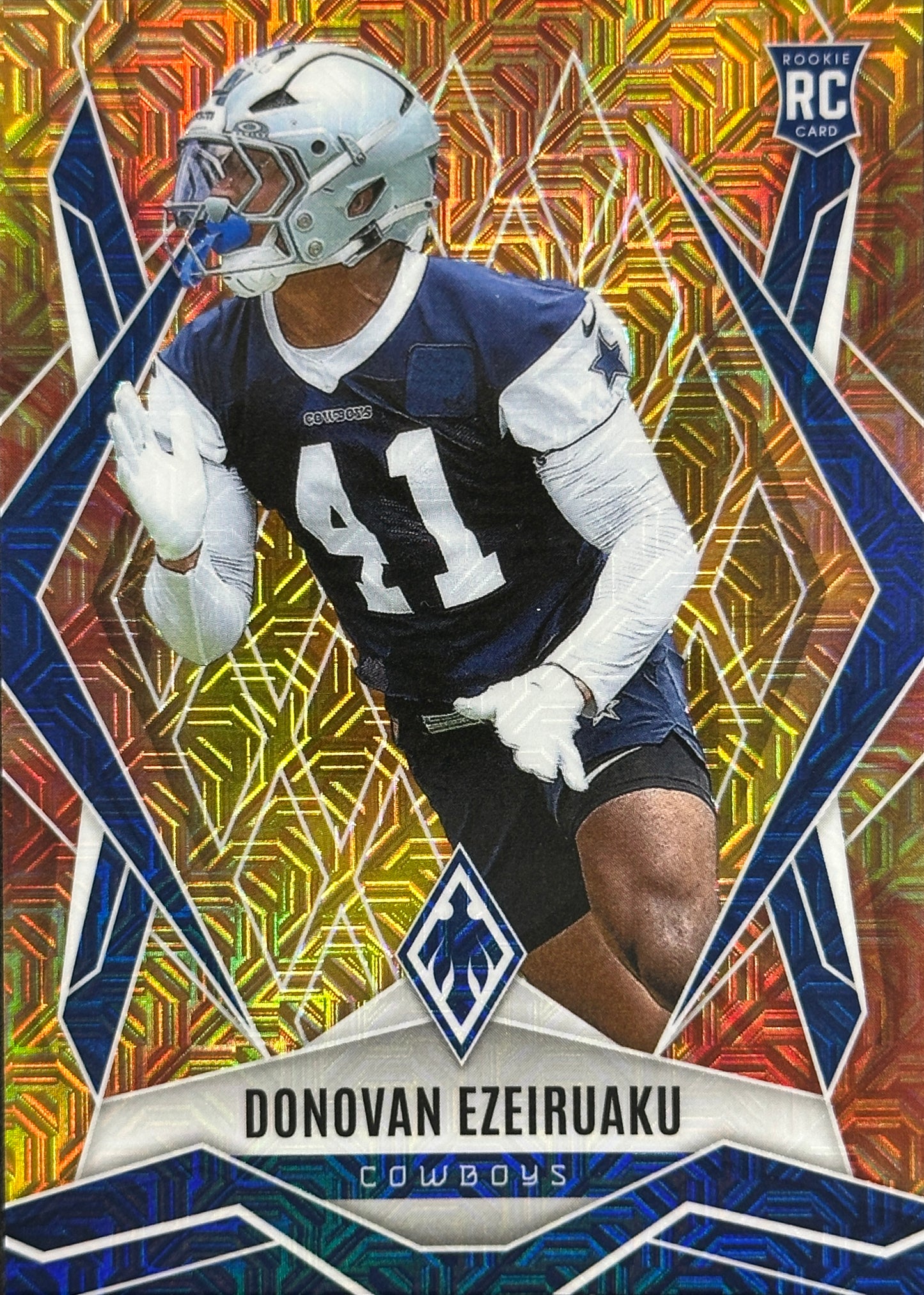 Donovan Ezeiruaku Phoenix Fire Burst /350 Rookie Dallas Cowboys