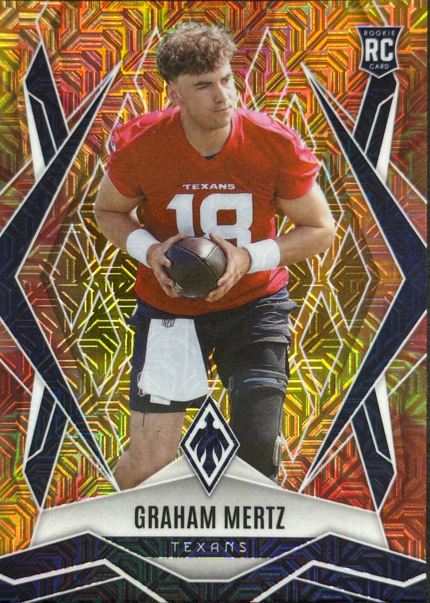 Graham Mertz Phoenix Fire Burst /350 Rookie Houston Texans