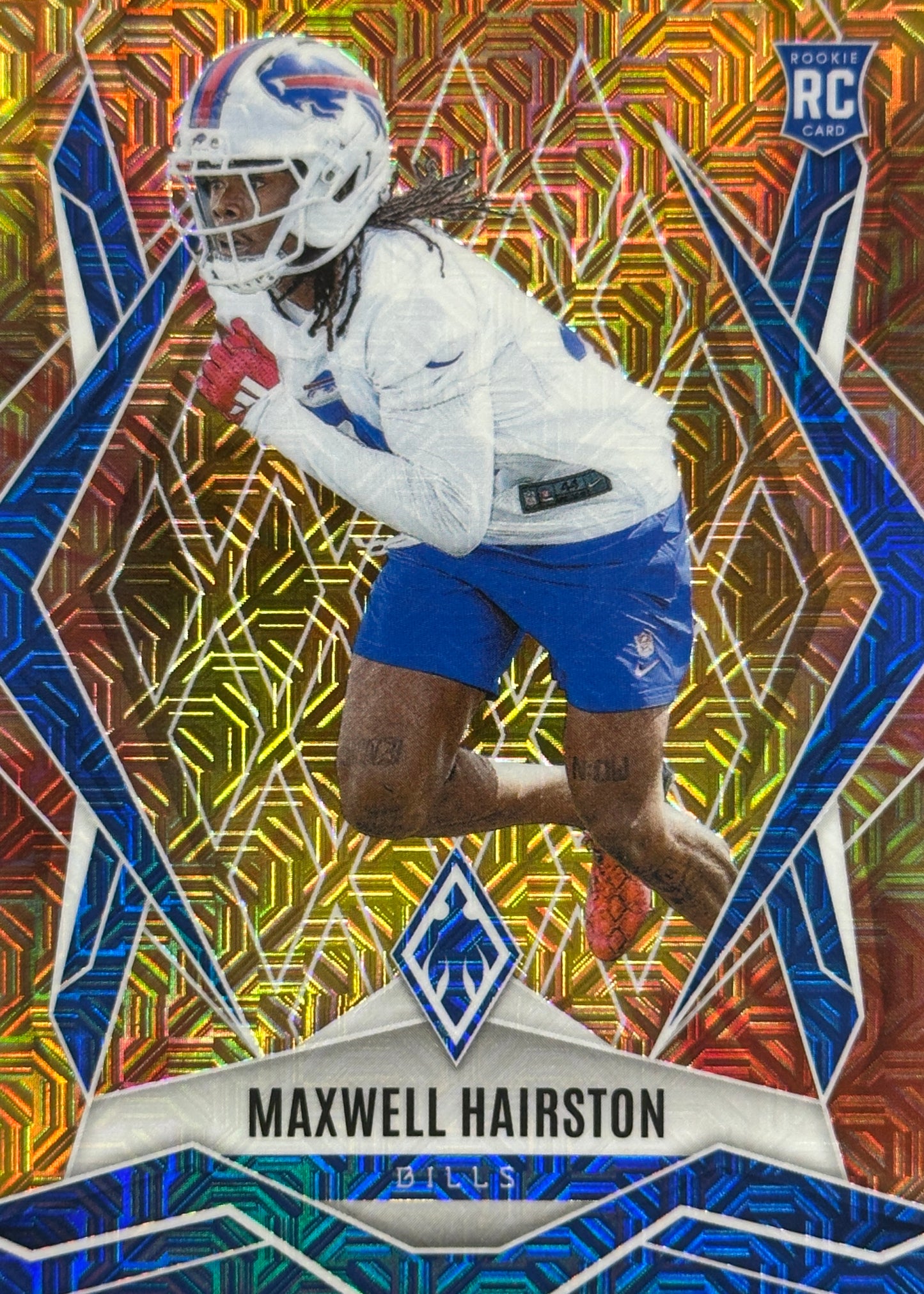Maxwell Hairston Phoenix Fire Burst /350 Rookie Buffalo Bills