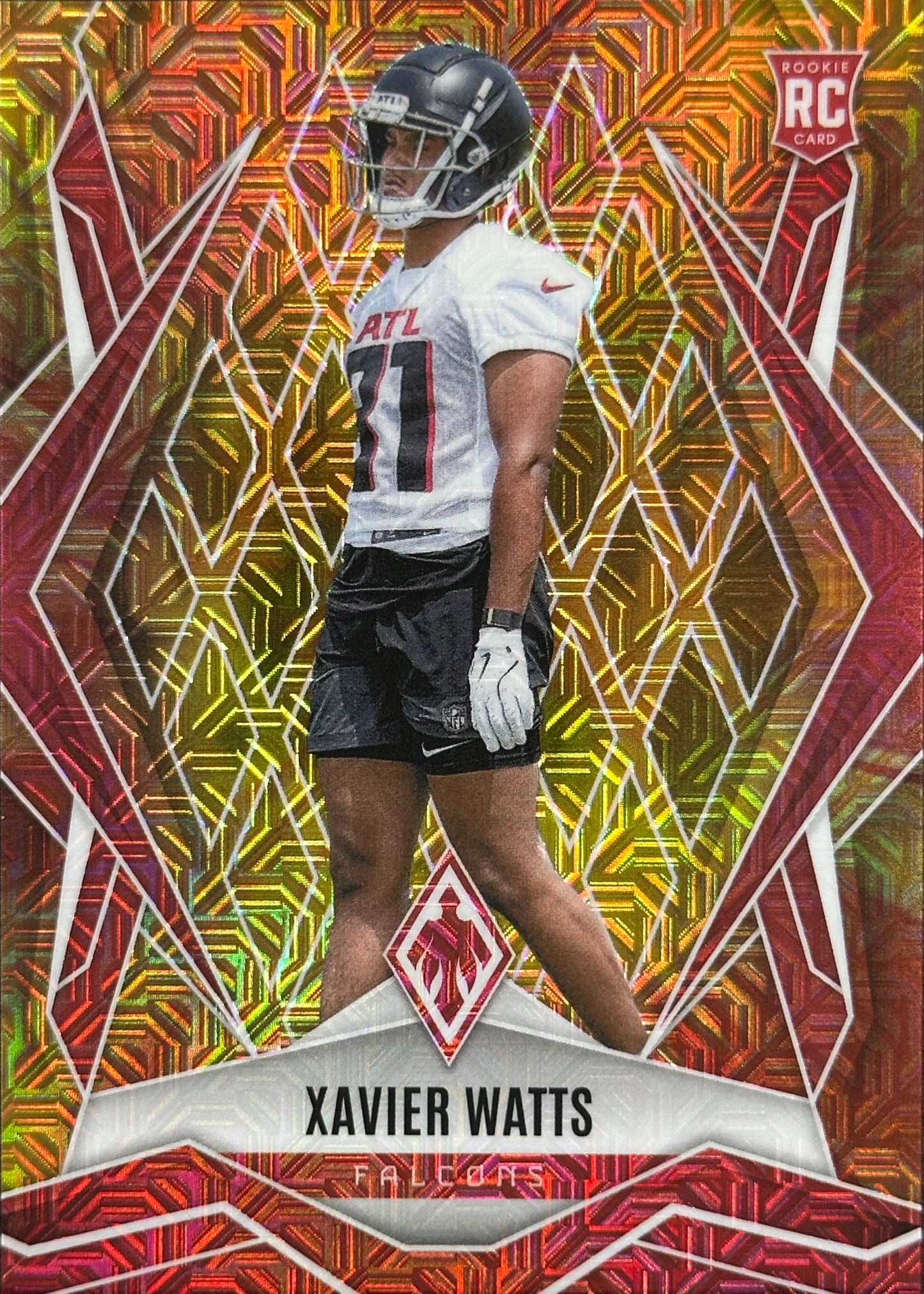 Xavier Watts Phoenix Fire Burst /350 Rookie Atlanta Falcons