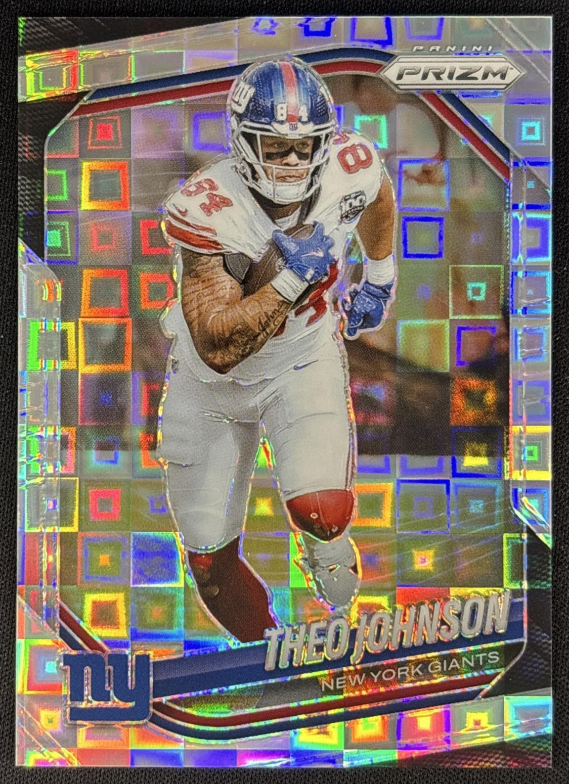 Theo Johnson 2025 Panini Prizm Pandora /400 Giants Sports Trading Cards