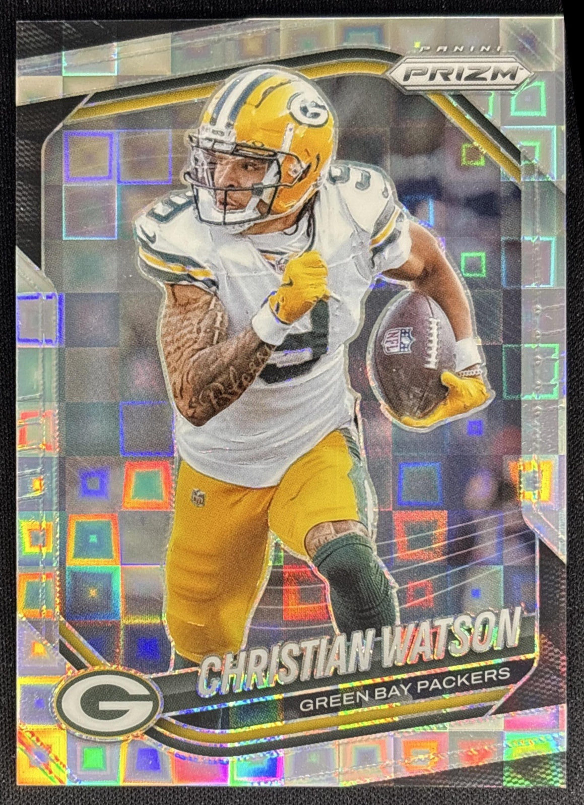 Christian Watson 2025 Panini Prizm Pandora /400 Packers Sports Trading Cards