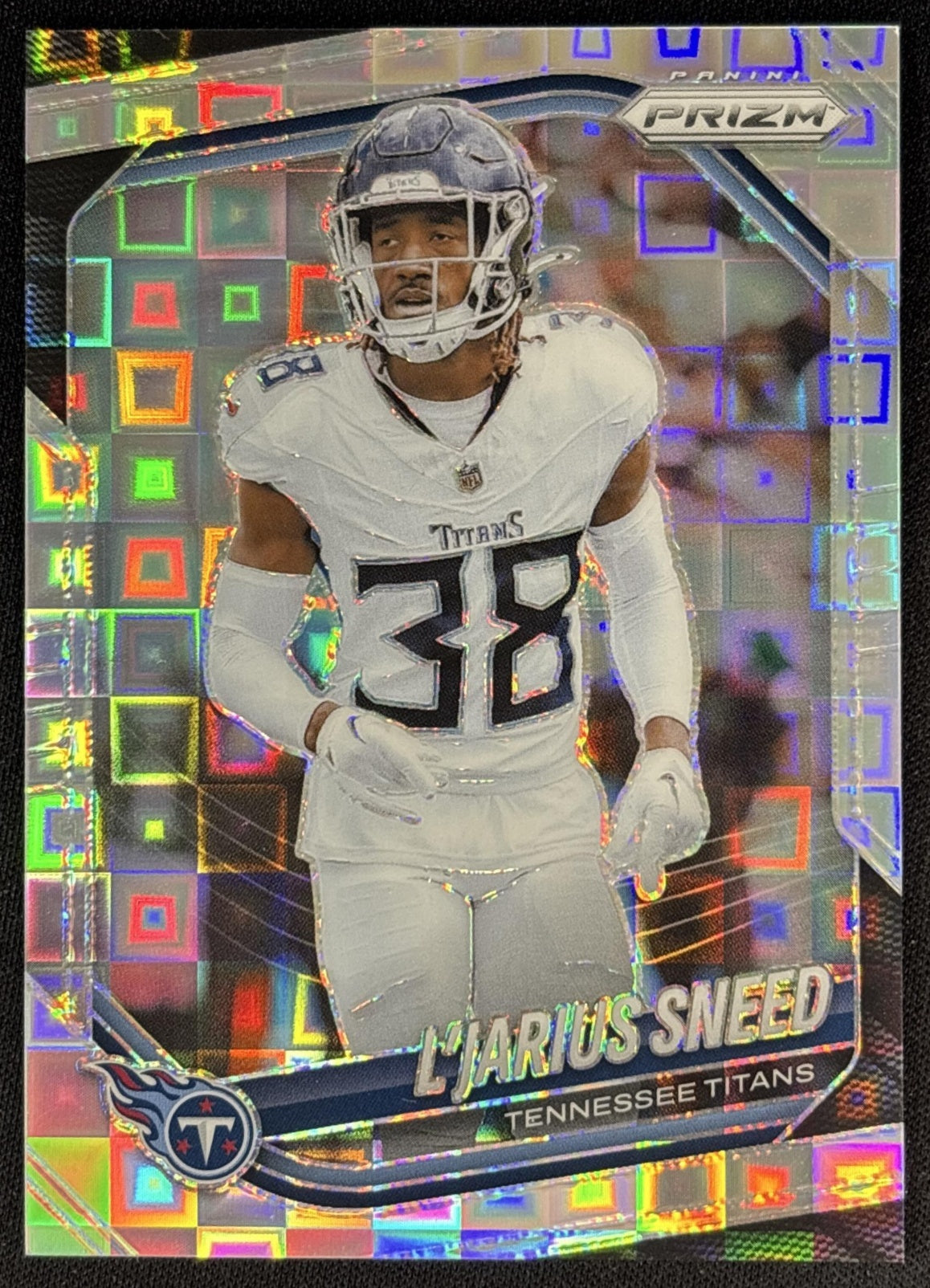 L'Jarius Sneed 2025 Panini Prizm Pandora /400 Titans Sports Trading Cards