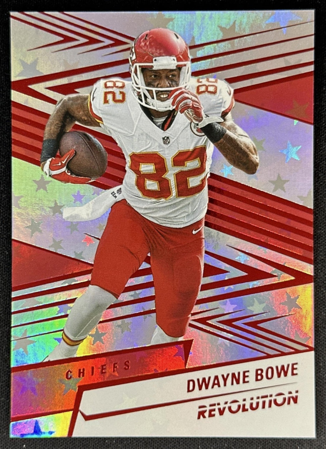 Dwayne Bowe 2025 Panini Revolution Red Astro Chiefs